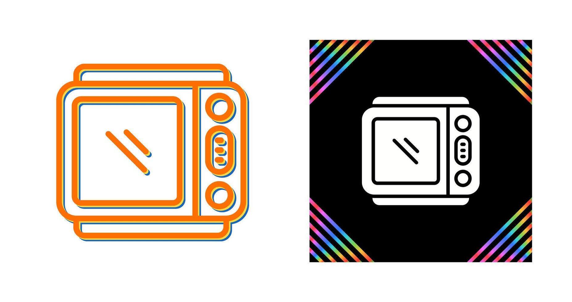 Microwave Vector Icon