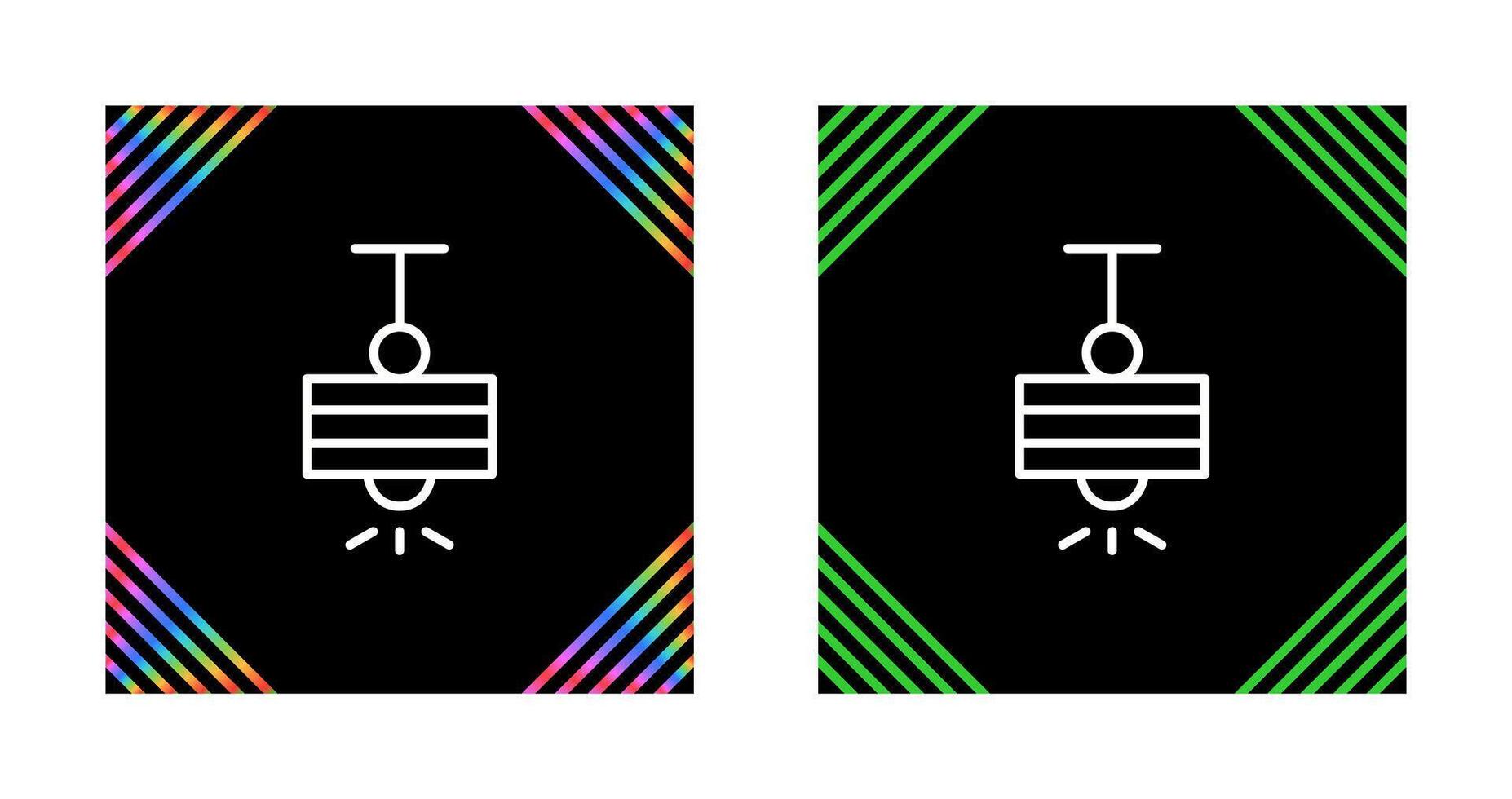 Ceiling Lamp Vector Icon