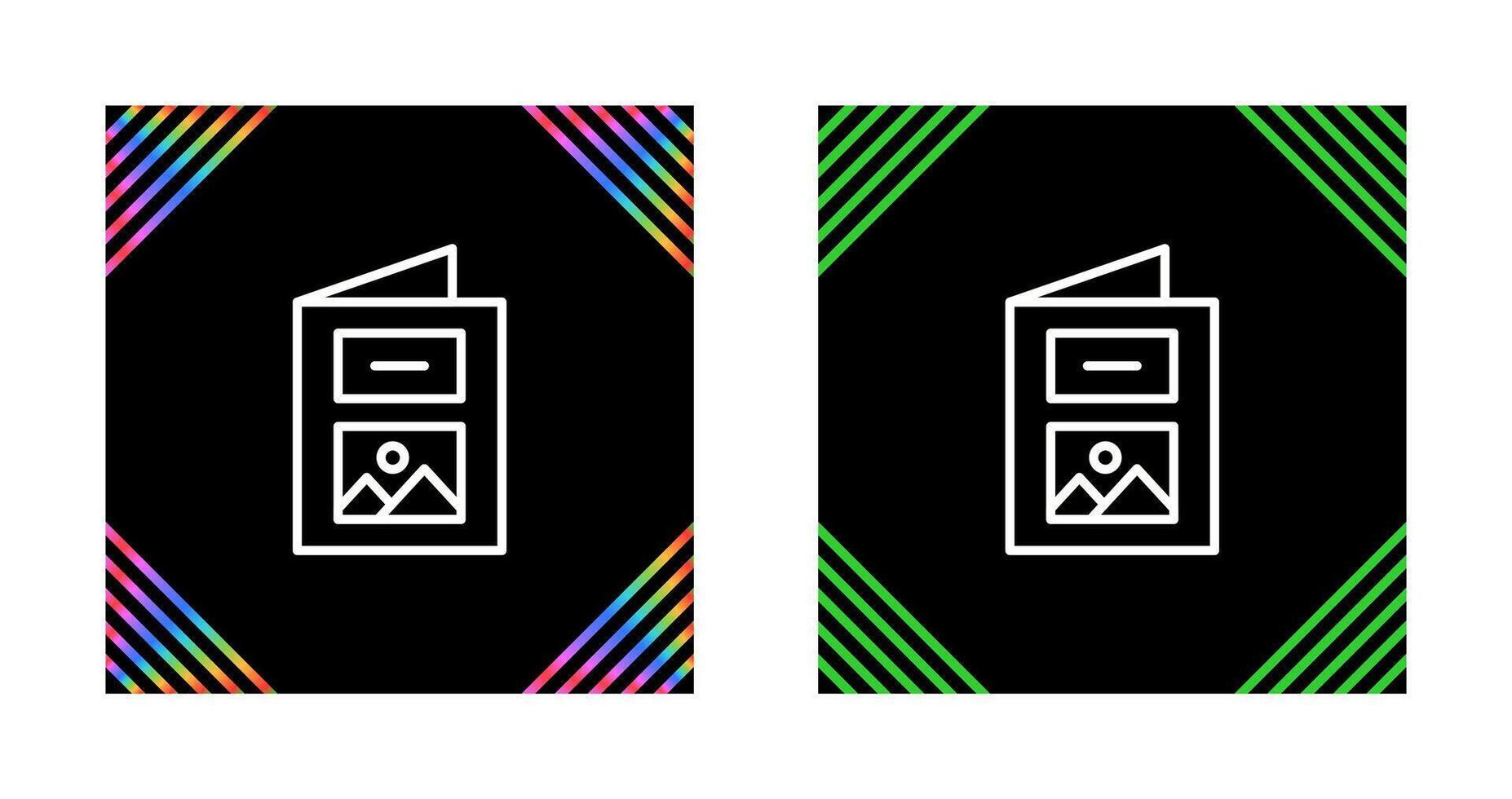 Brochure Vector Icon
