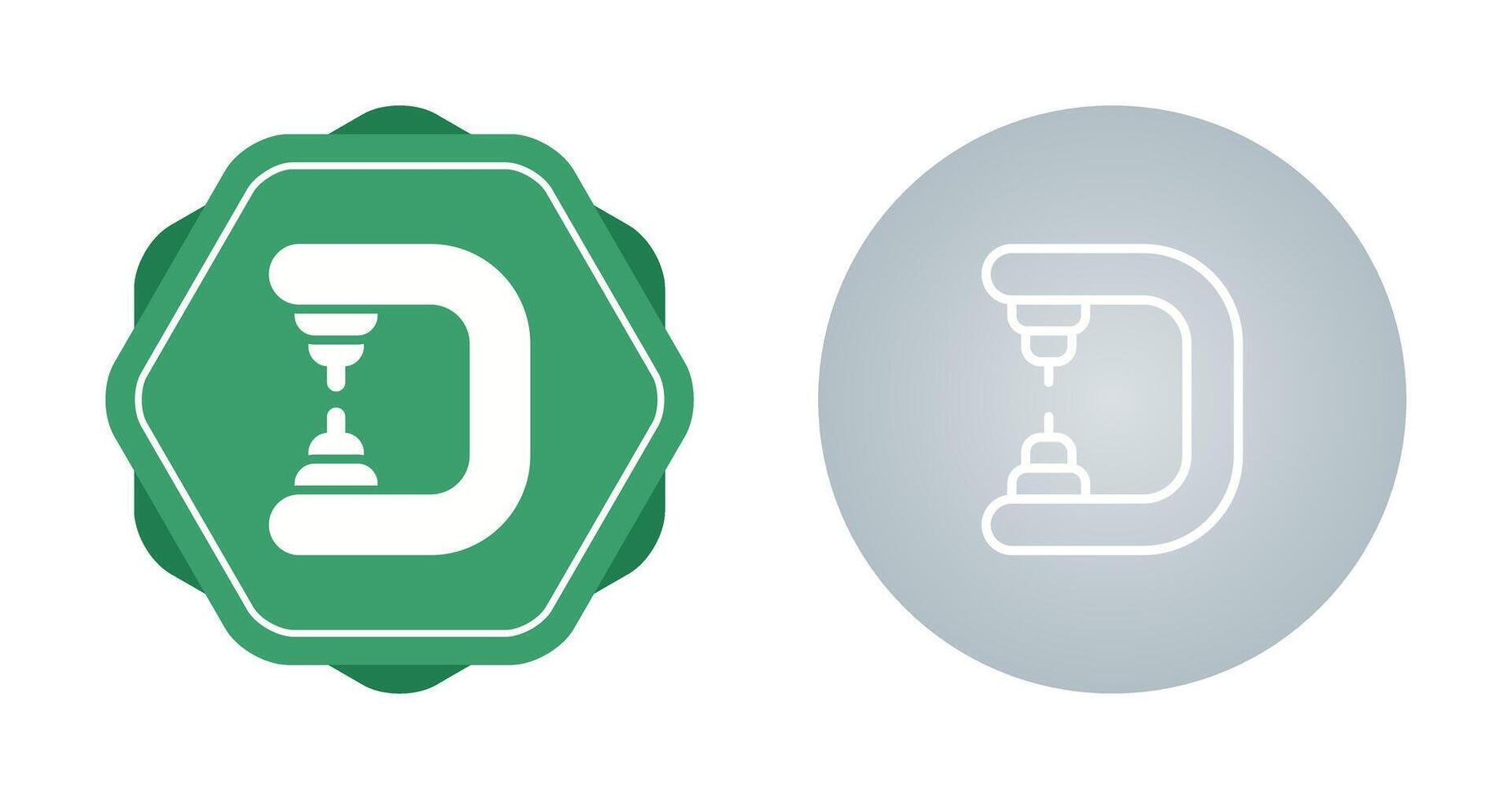 Drill press Vector Icon