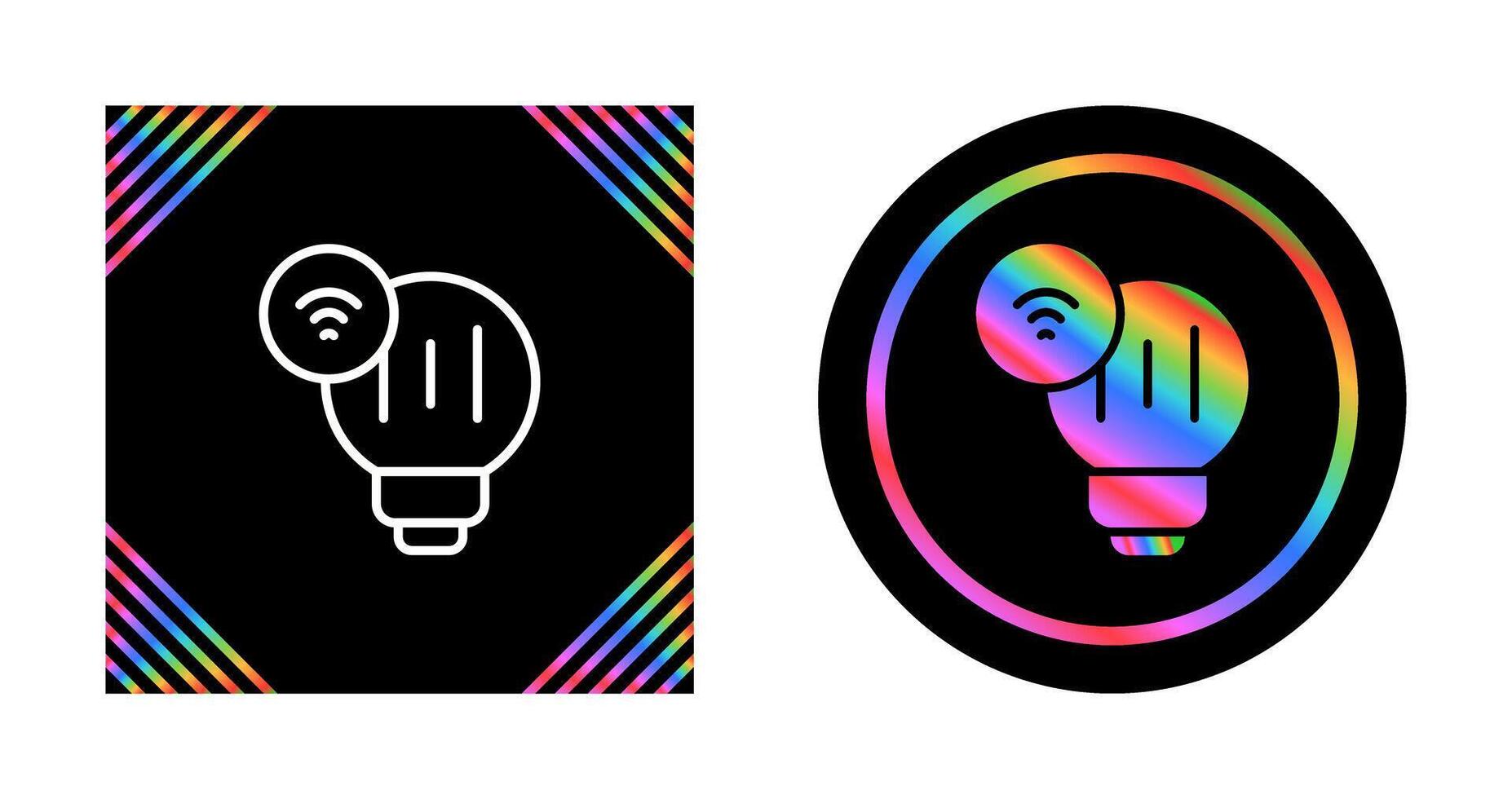 Smart Bulb Vector Icon