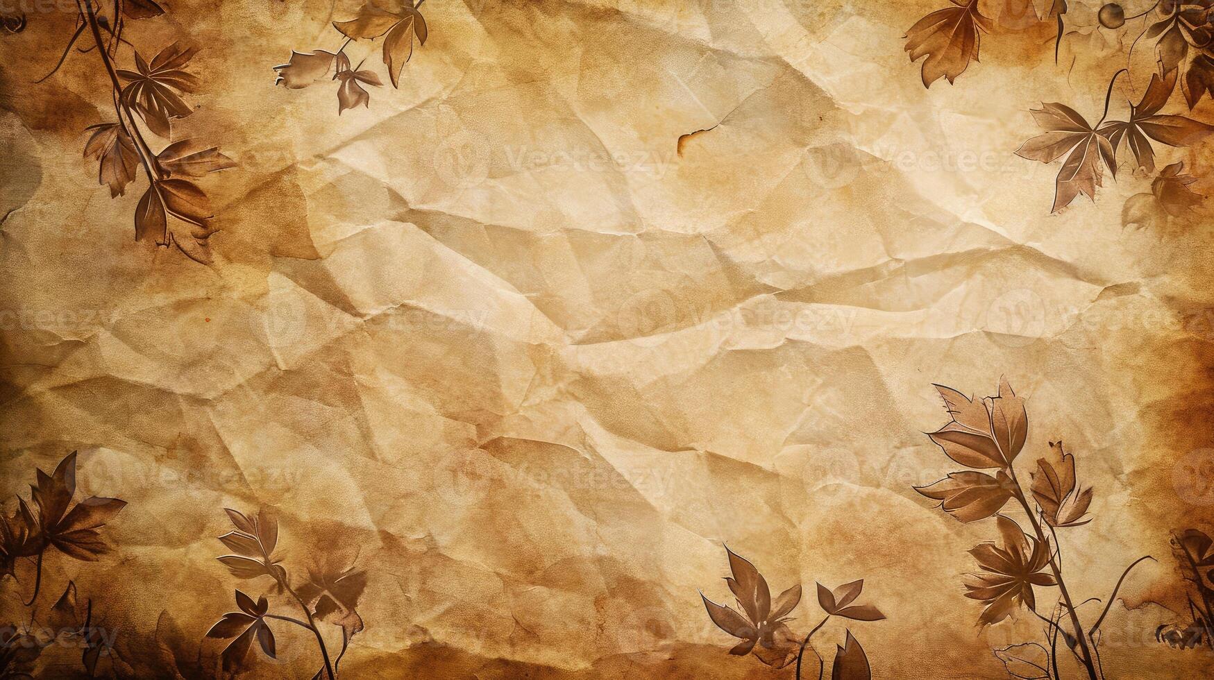 AI generated paper vintage background photo