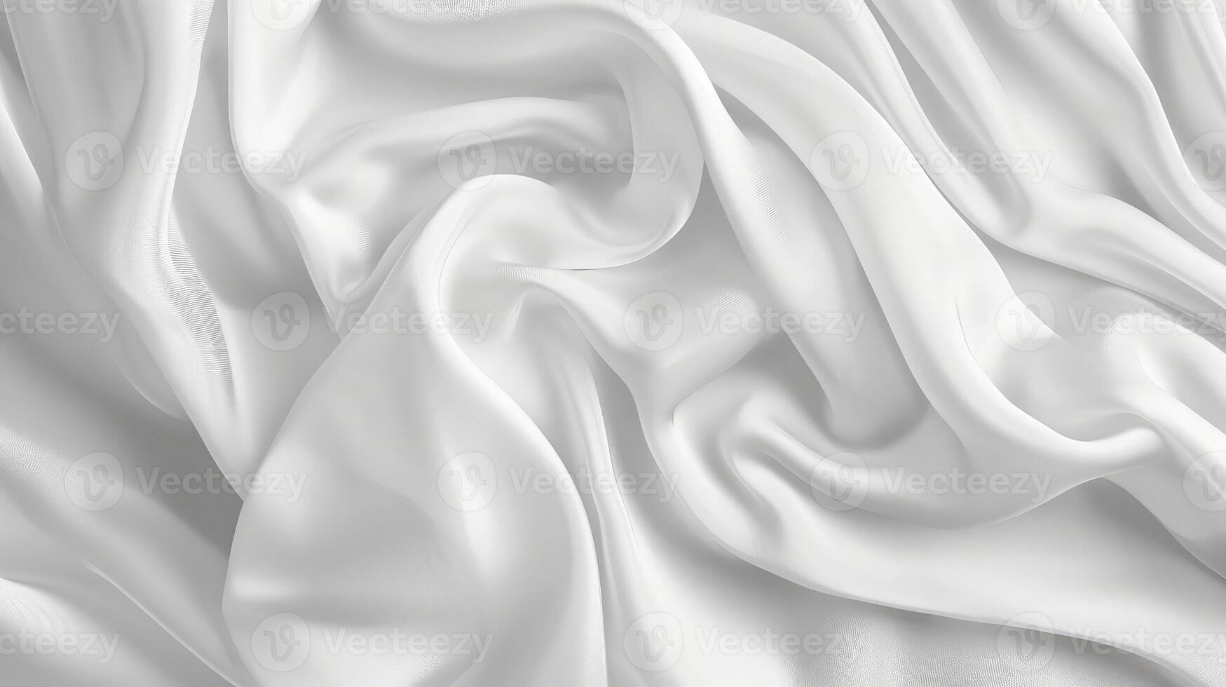 AI generated White fabric texture background design element photo