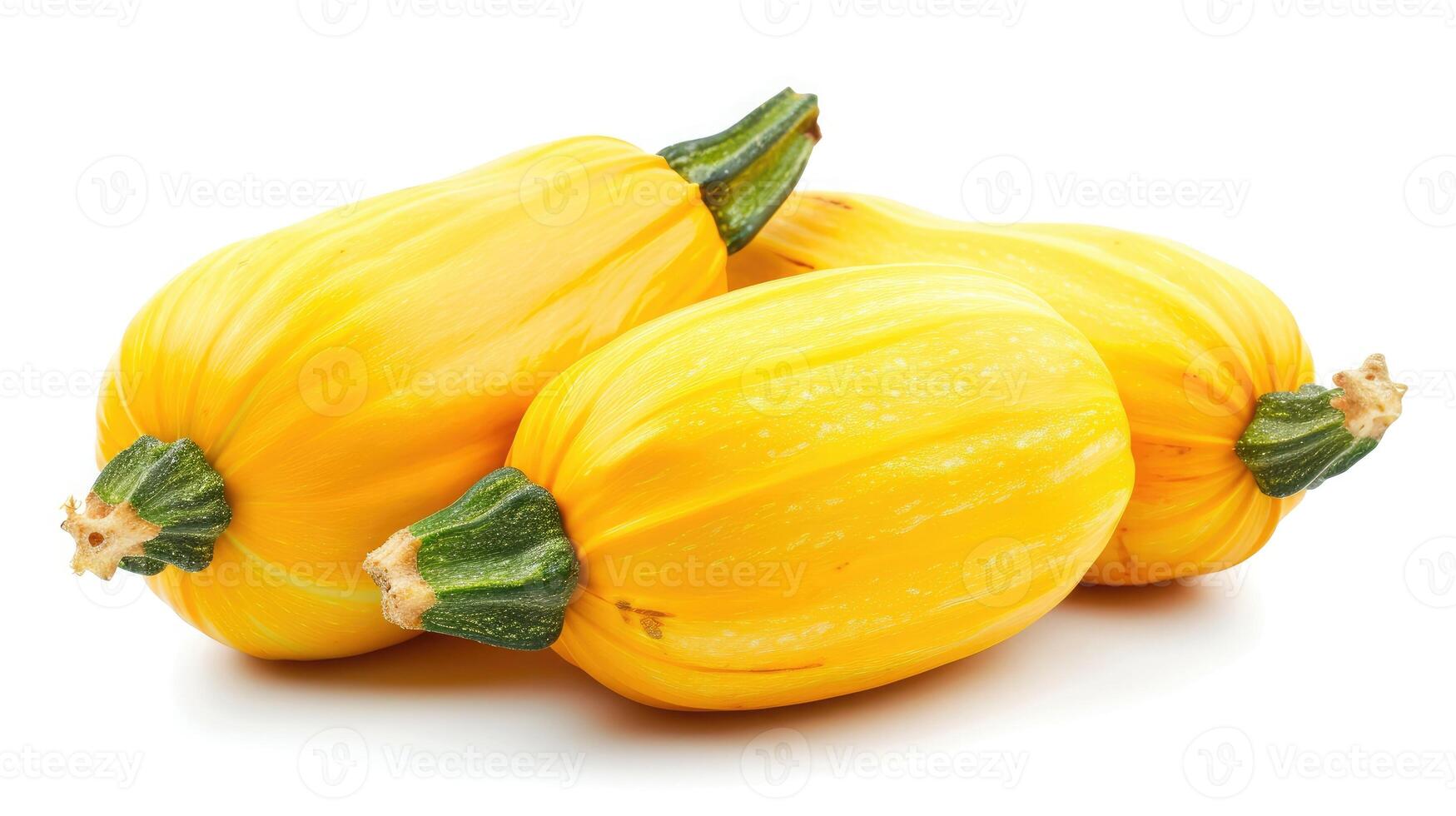 AI generated Squash on isolated white background. photo