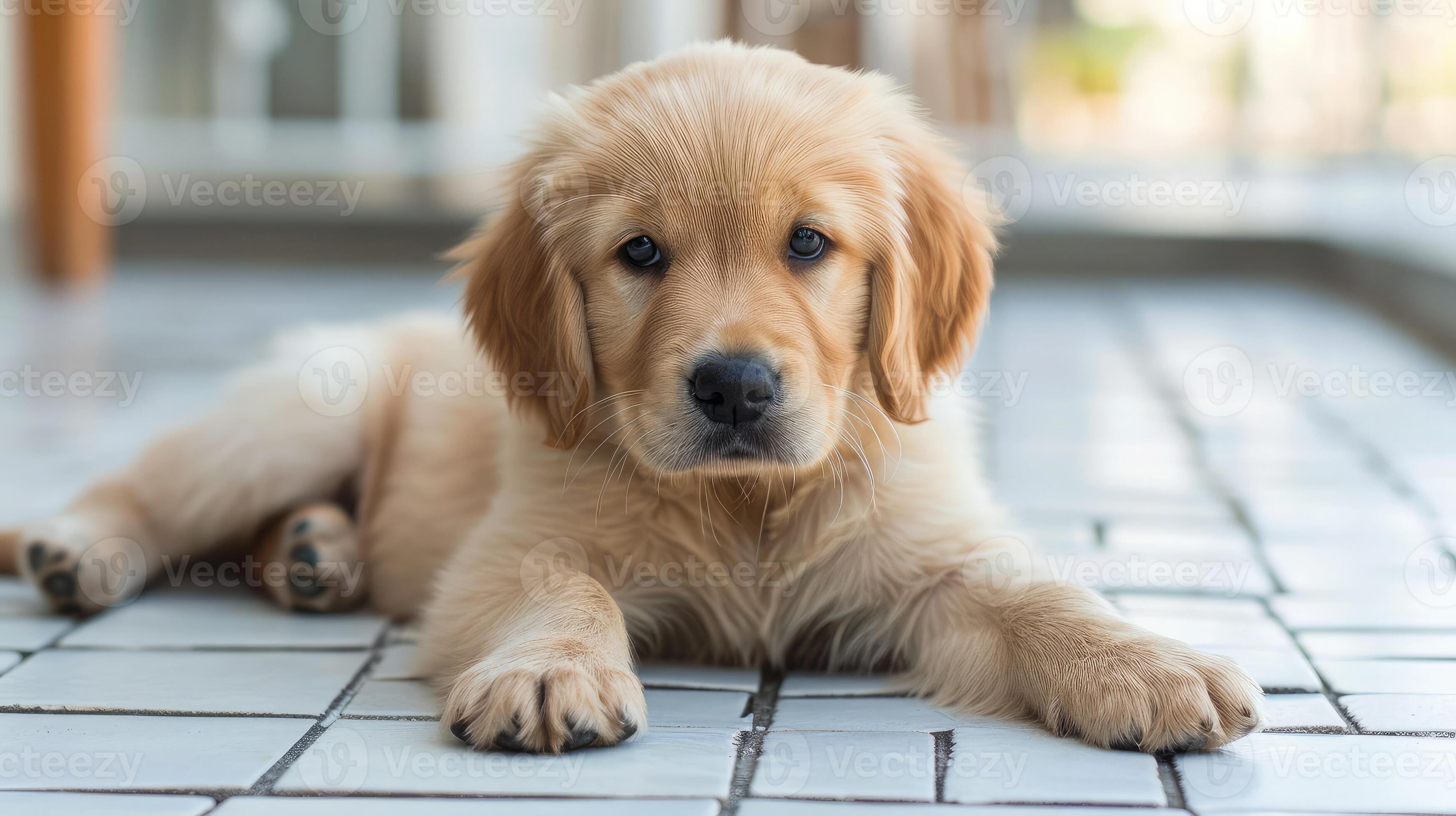 AI generated Baby dog Golden Retriever Puppy 38973287 Stock Photo at