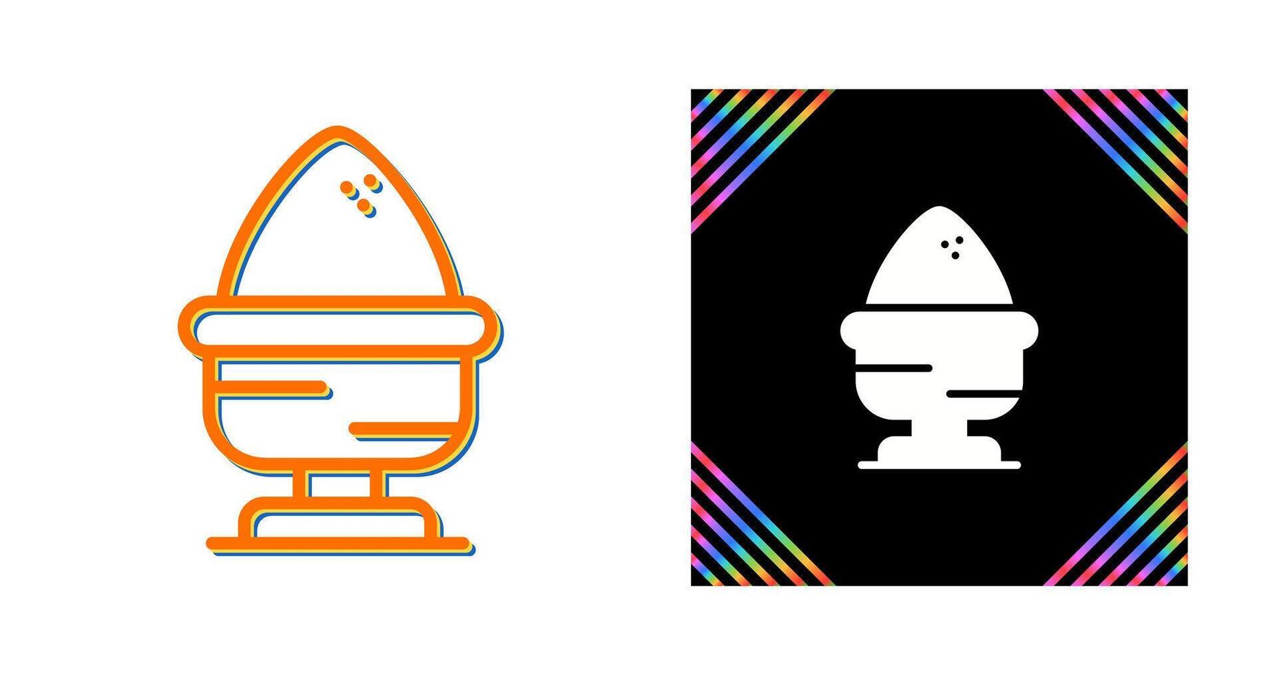 Boiled Egg Vector Icon