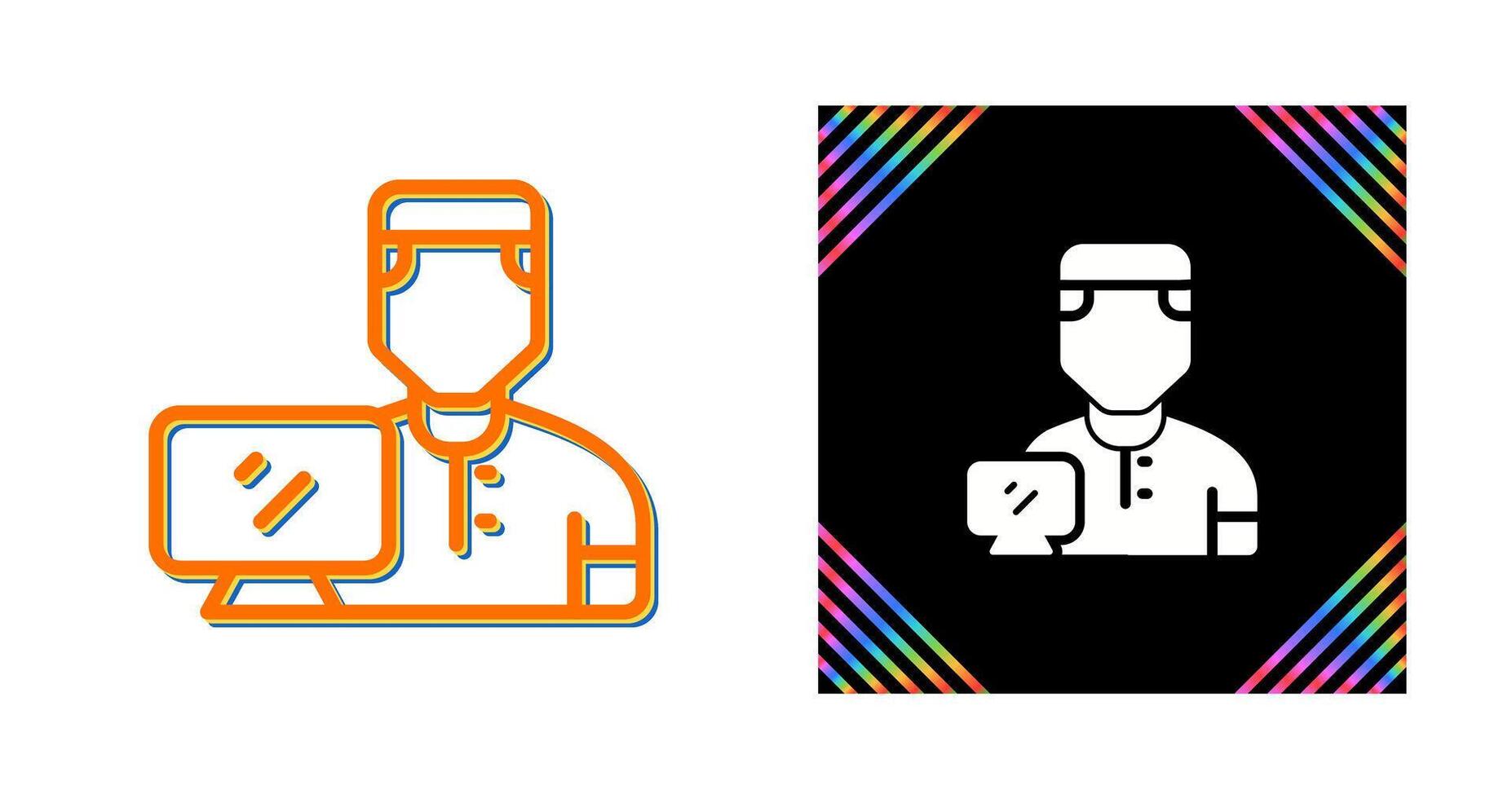 Working Man Vector Icon