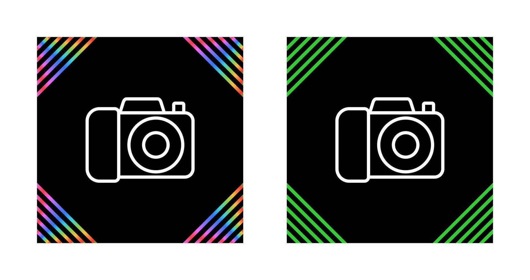 DSLR Camera Vector Icon