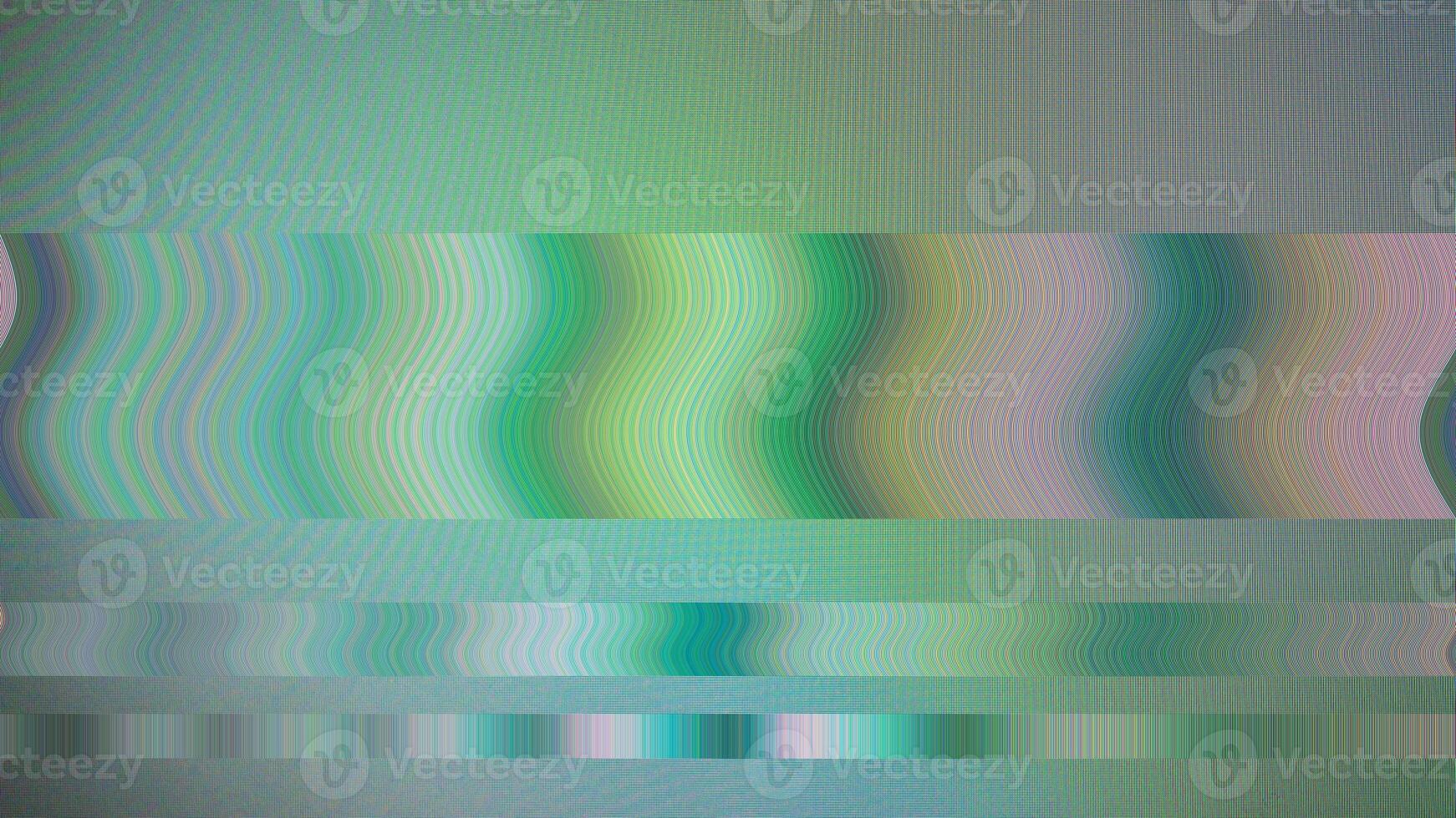 LED screen glitch photo