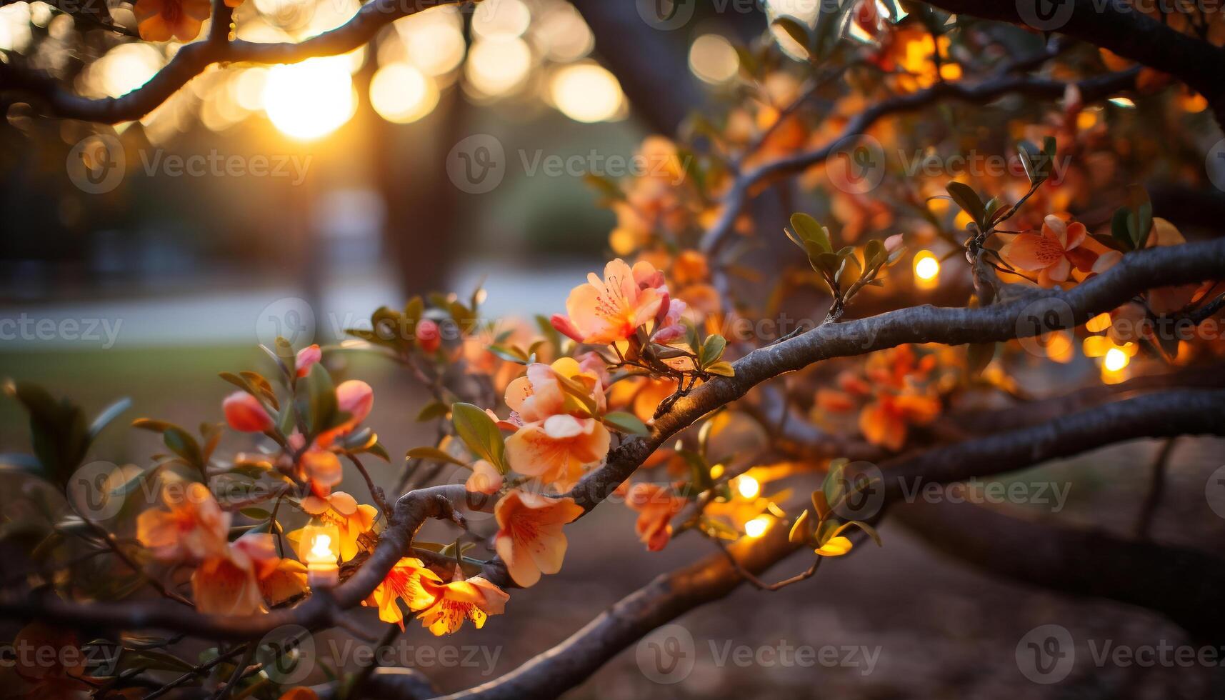 AI generated Vibrant yellow leaf in autumn, nature colorful beauty generated by AI photo