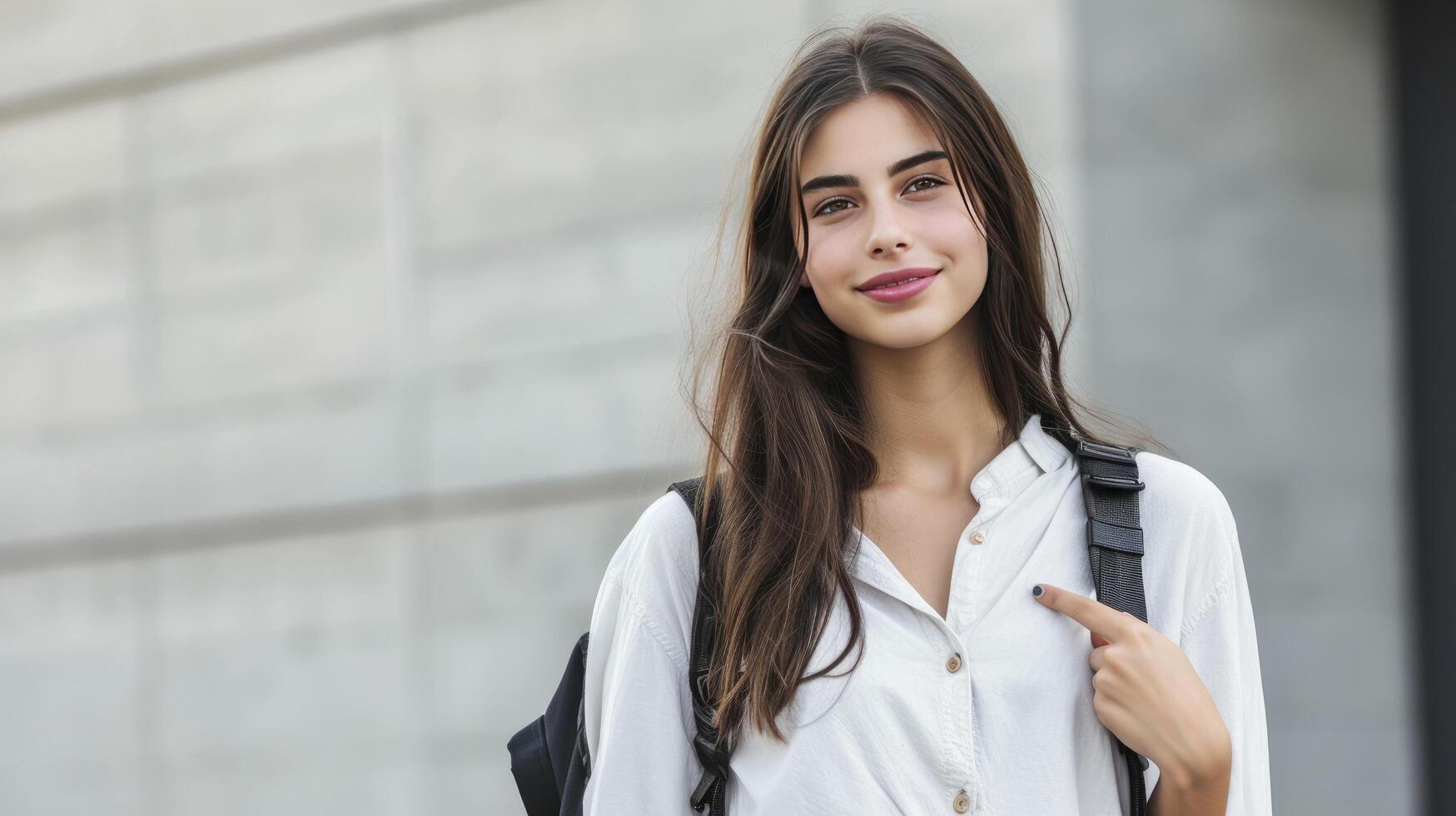 AI generated The Life of a Modern Student photo