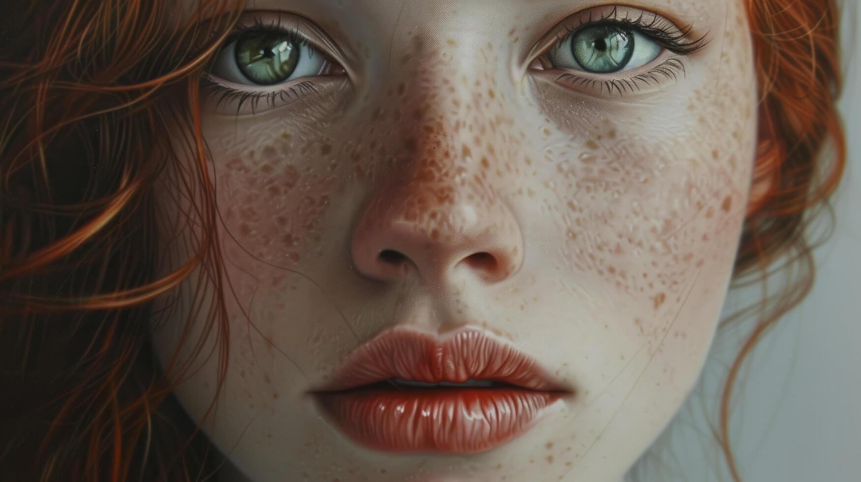 AI generated Hyper Realistic Portrayal of a Woman photo