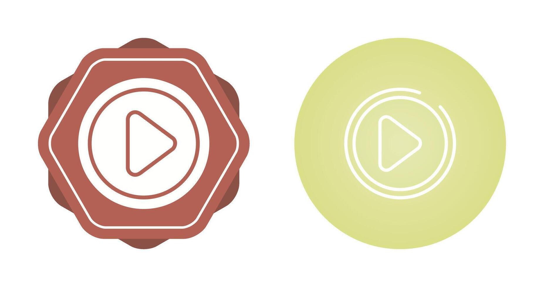 Play Button Vector Icon