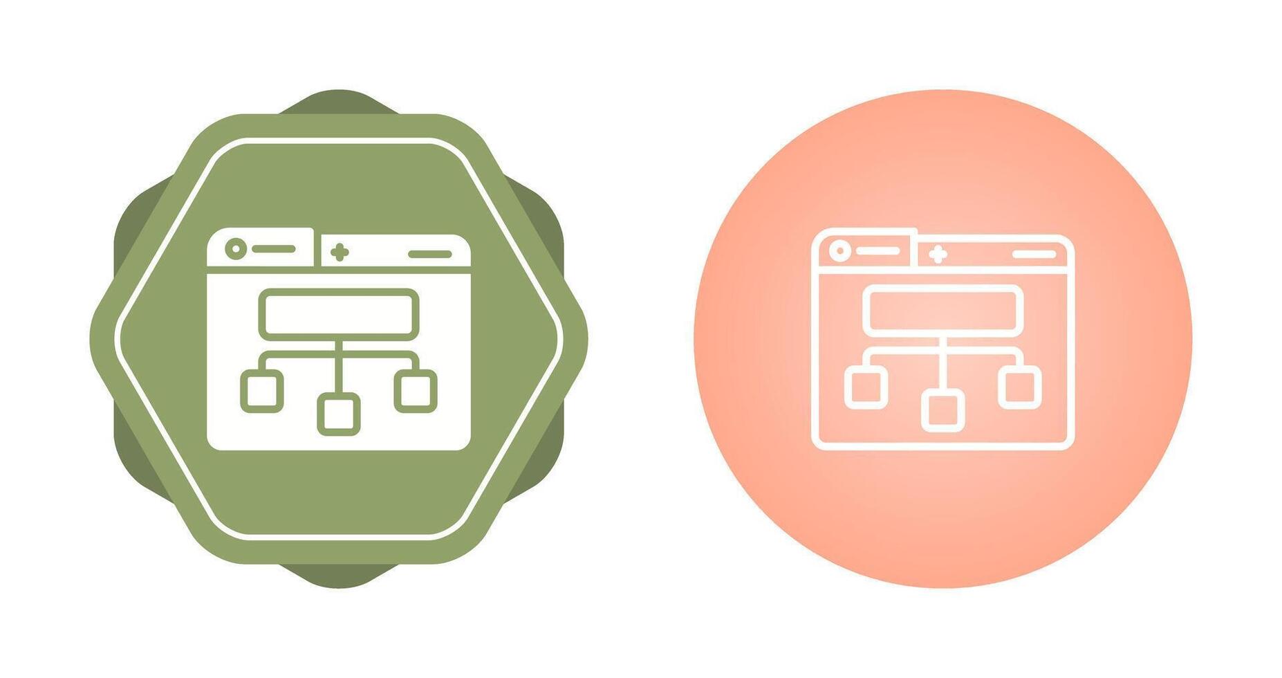Site Map Vector Icon