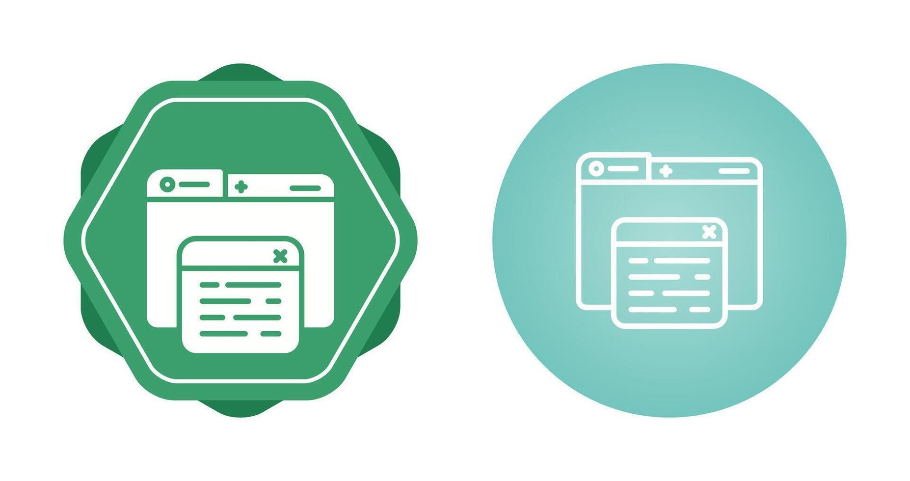 Pop Up Vector Icon