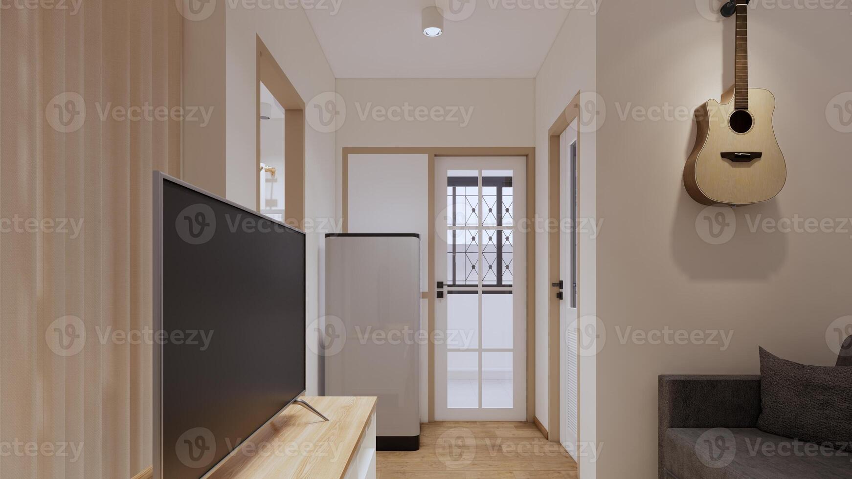 Natural light is maximized, emphasizing a connection with the outdoors and bringing a sense of openness to the living spaces. The use of materials like glass, metal, and natural woods adds photo