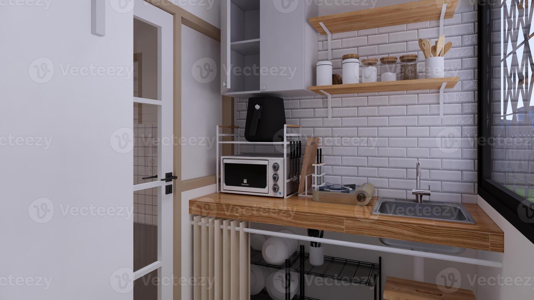 Natural light is maximized, emphasizing a connection with the outdoors and bringing a sense of openness to the living spaces. The use of materials like glass, metal, and natural woods adds photo