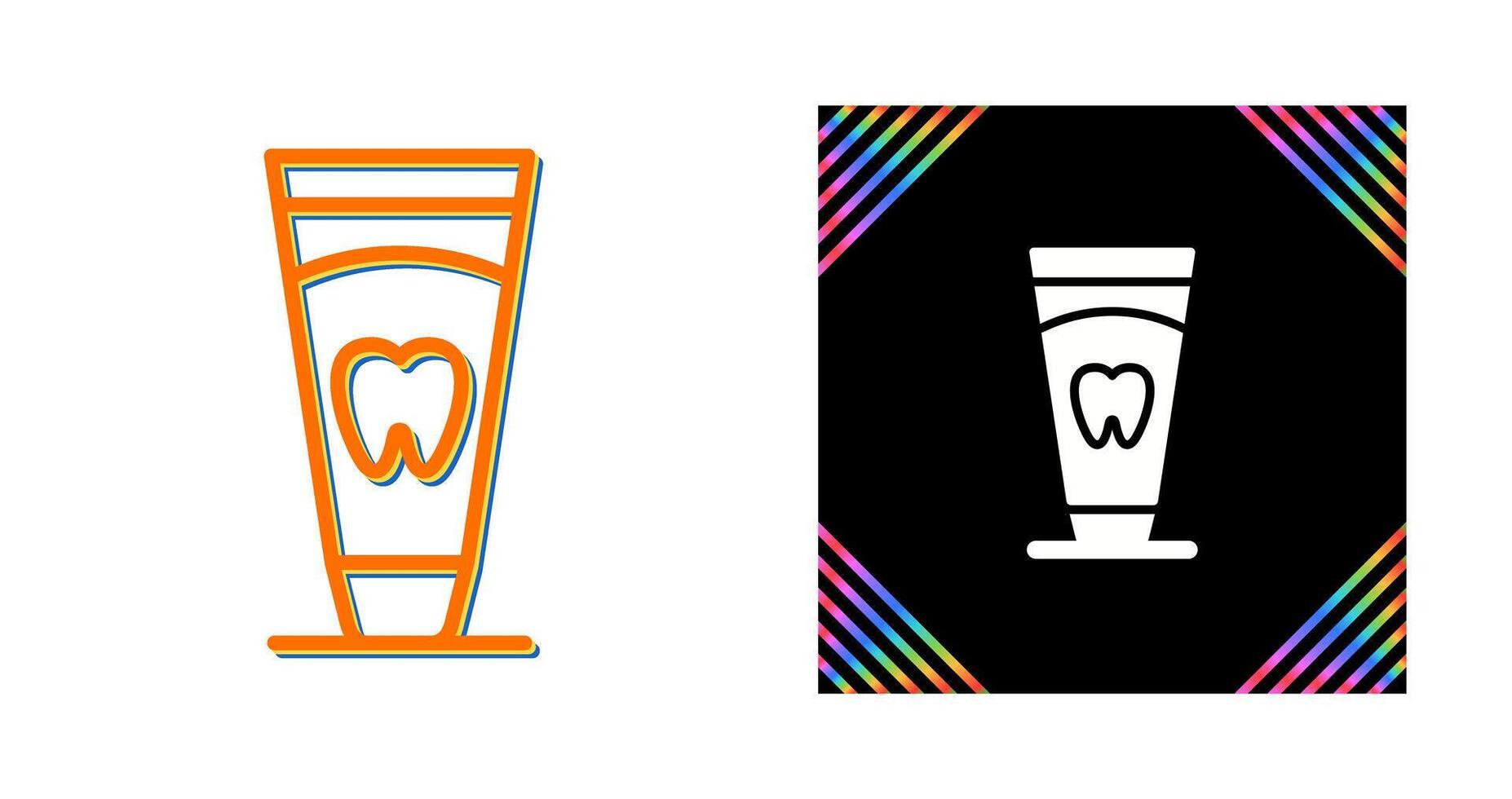 Toothpaste Vector Icon