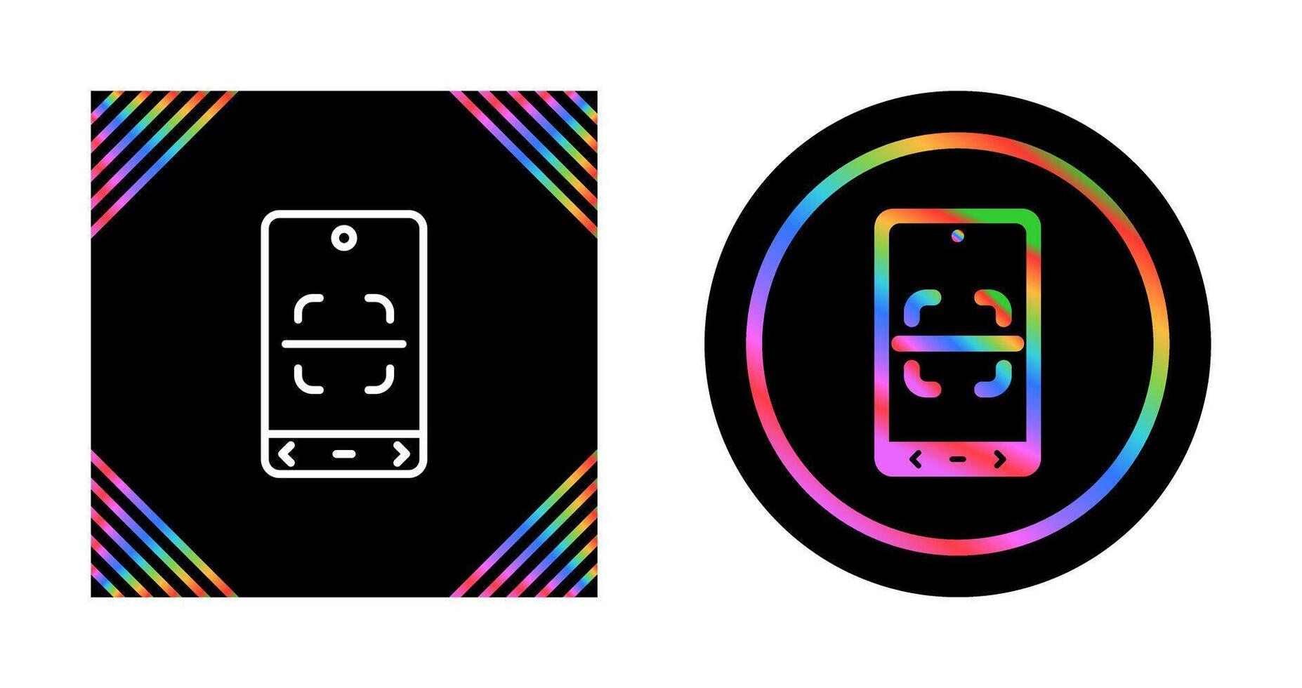 Qr Code Scanning Vector Icon