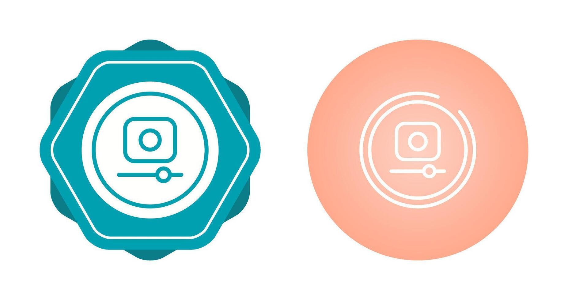 Video Record Button Vector Icon