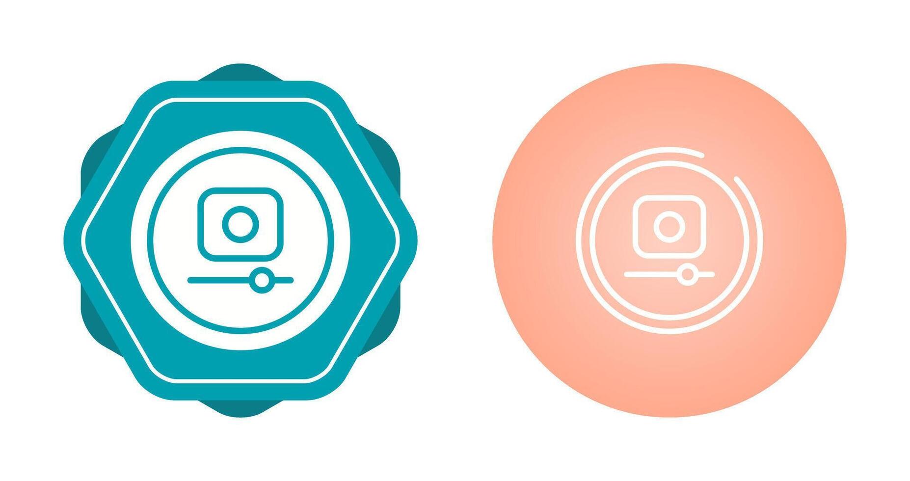 Video Record Button Vector Icon