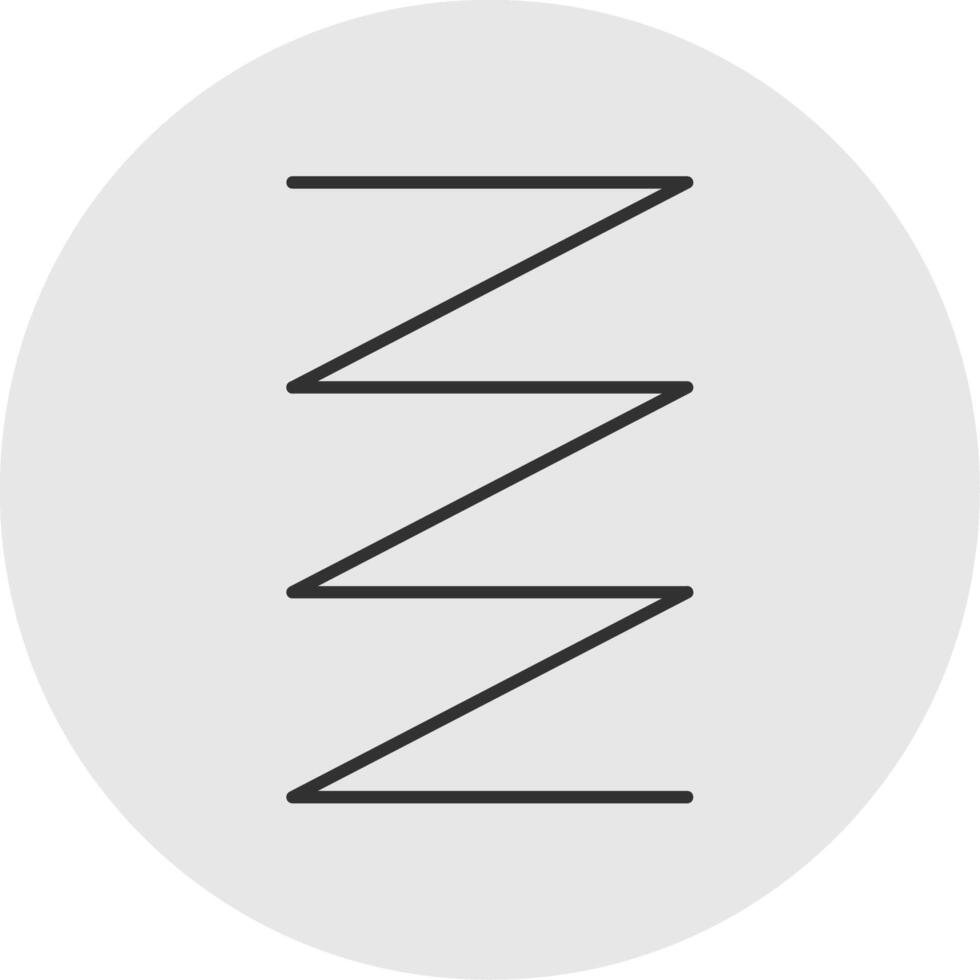 Spring Line Filled Light Circle Icon vector