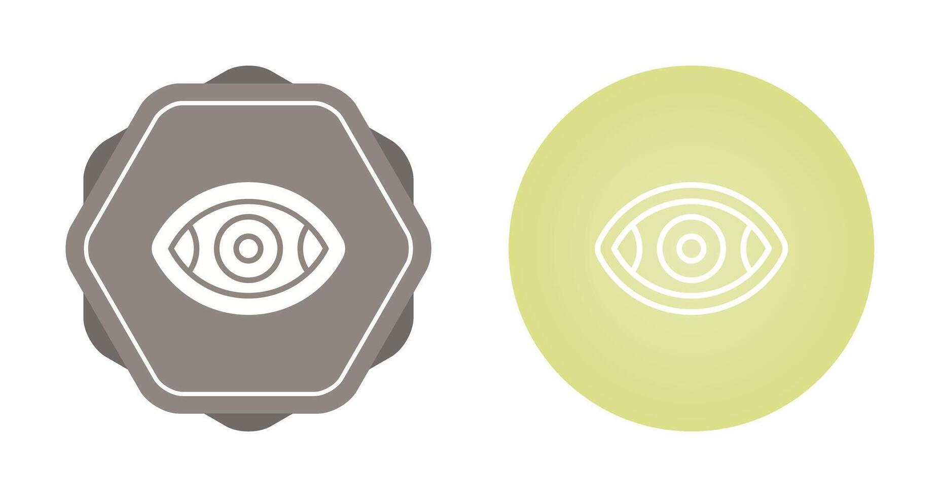 icono de vector de ojo