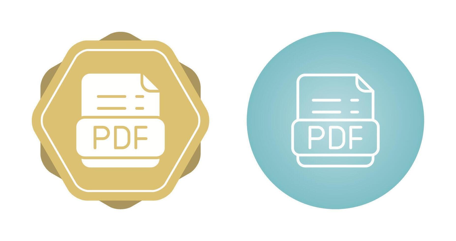 Pdf Vector Icon