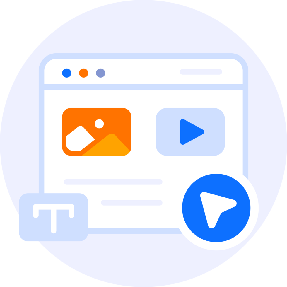 web design modern icon illustration png
