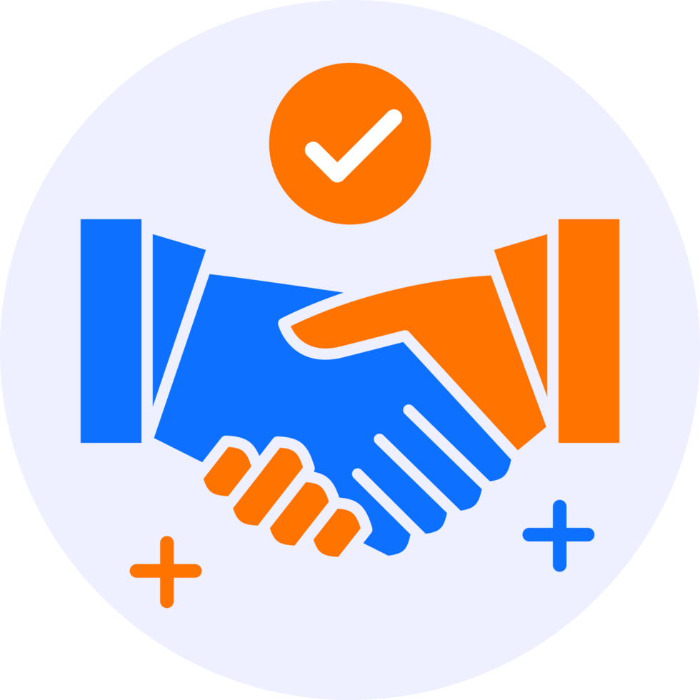 handshake icon illustration png