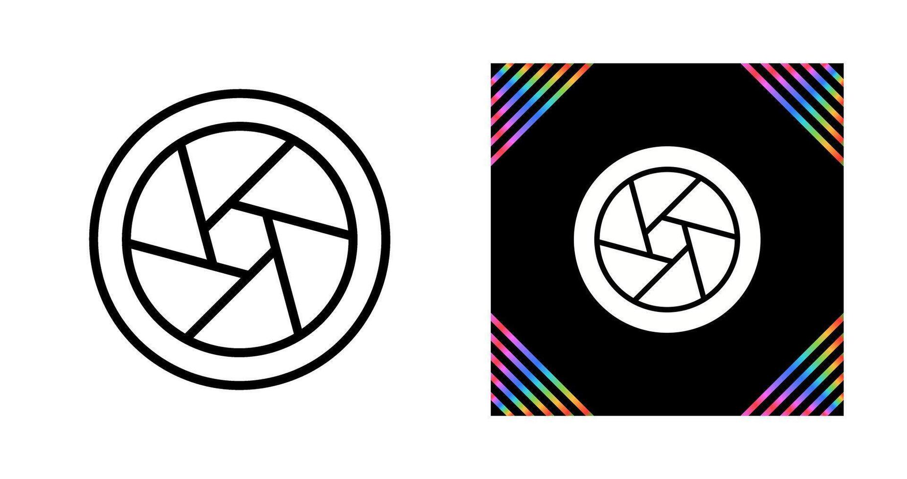 Photography Lens Vector Icon