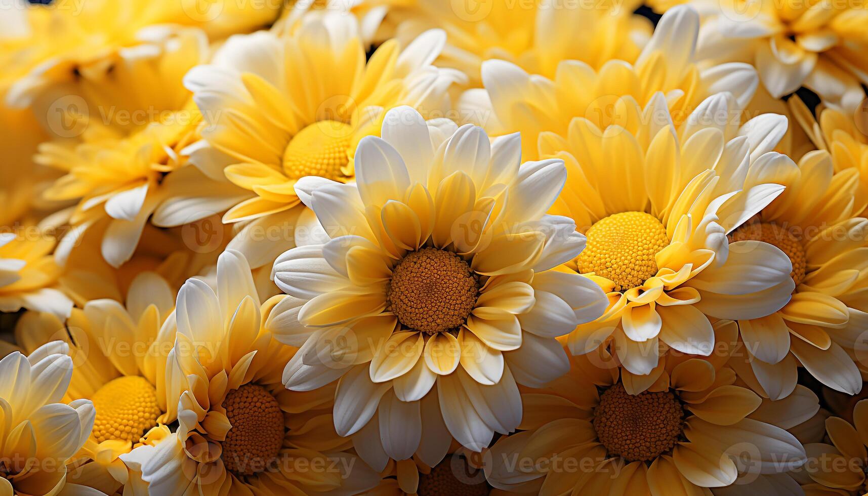 AI generated Freshness and beauty in nature vibrant colors generated by AI photo