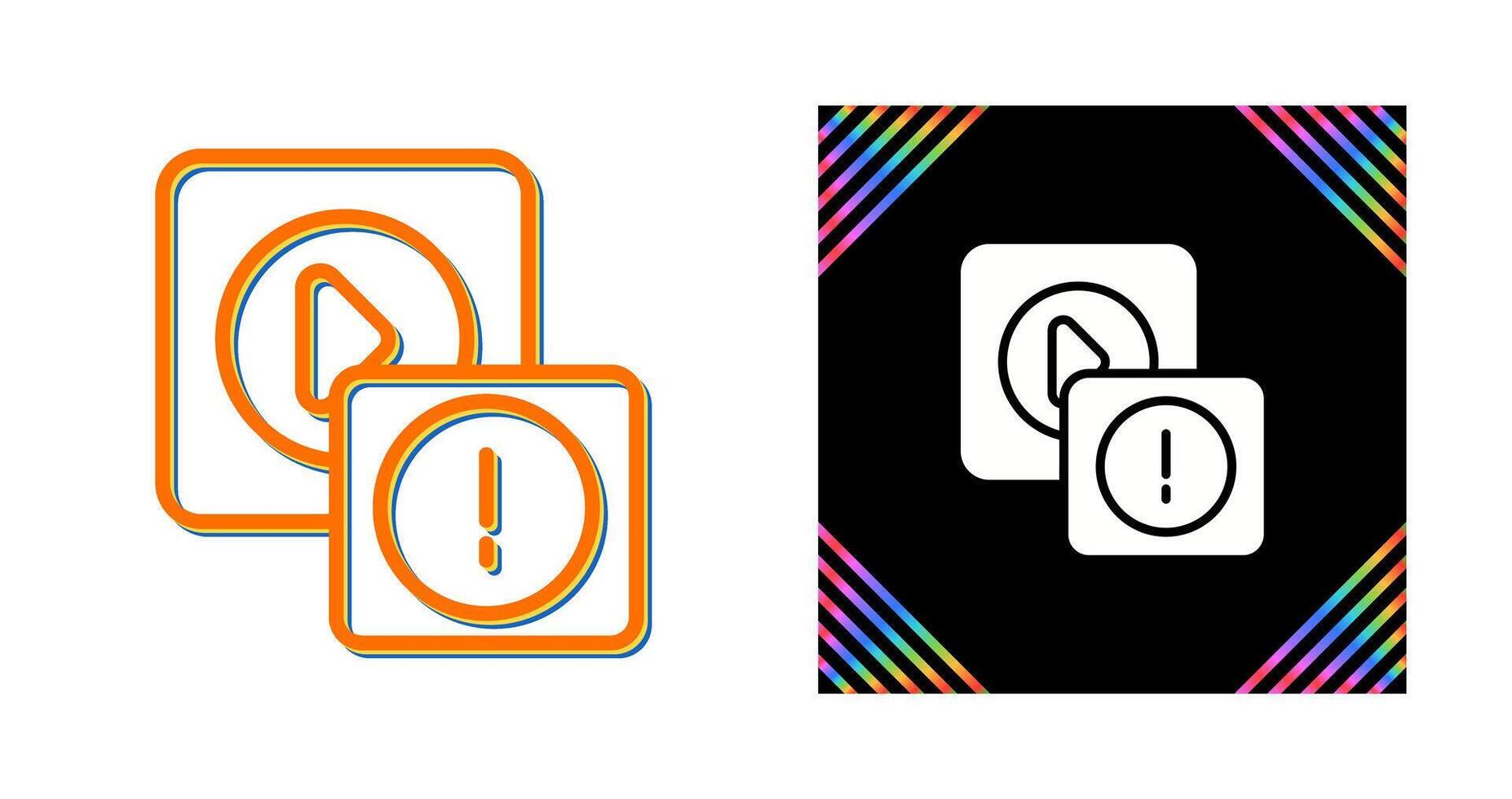 Error Vector Icon