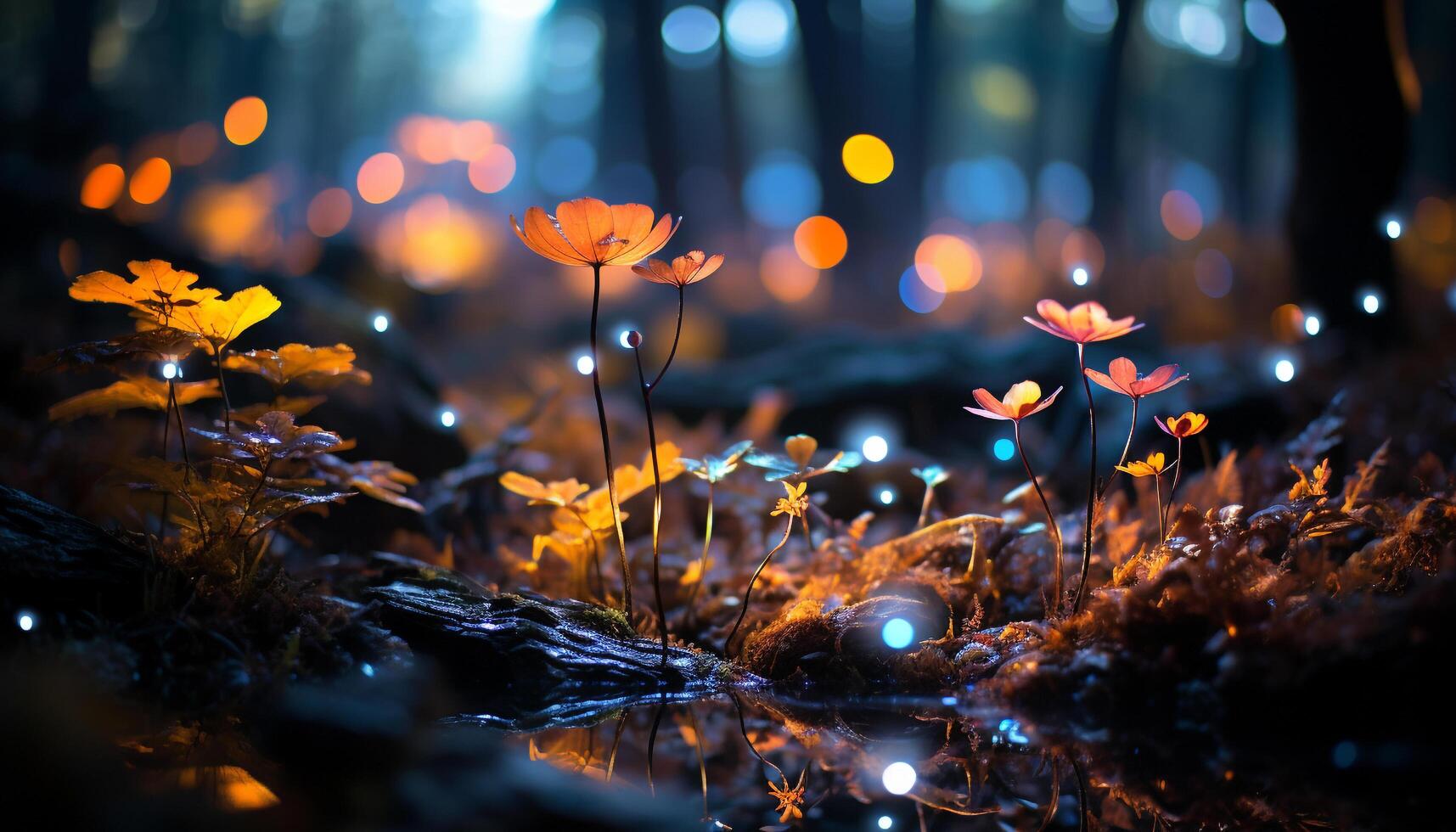 ai generado vibrante verde hojas reflejar belleza en naturaleza generado por ai foto