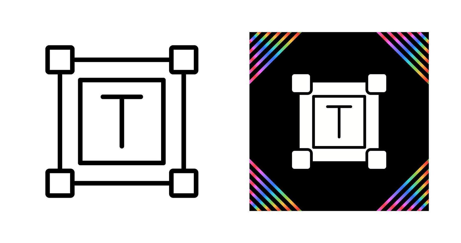 Font Design Vector Icon
