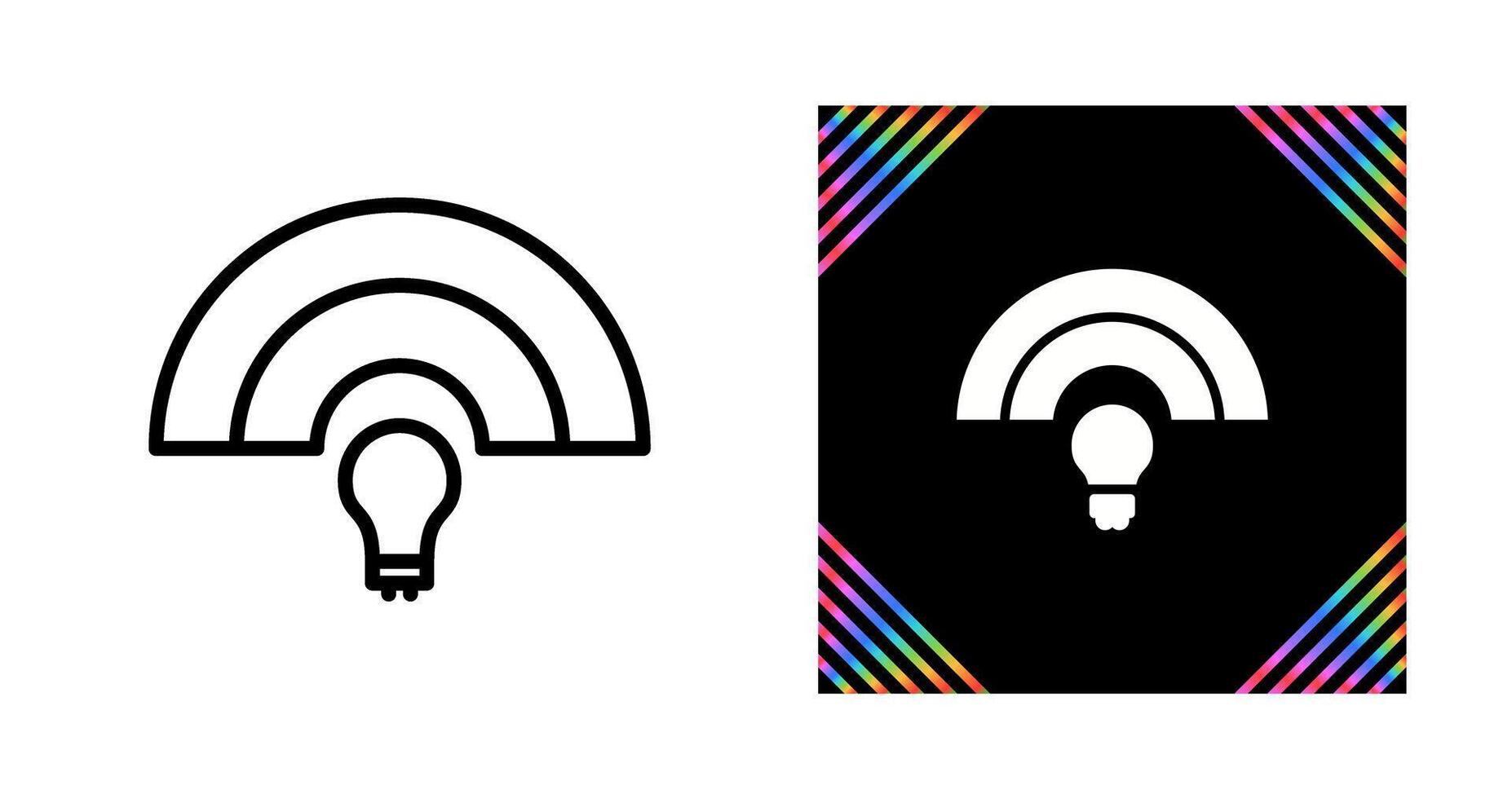Creative Lightbulb Vector Icon