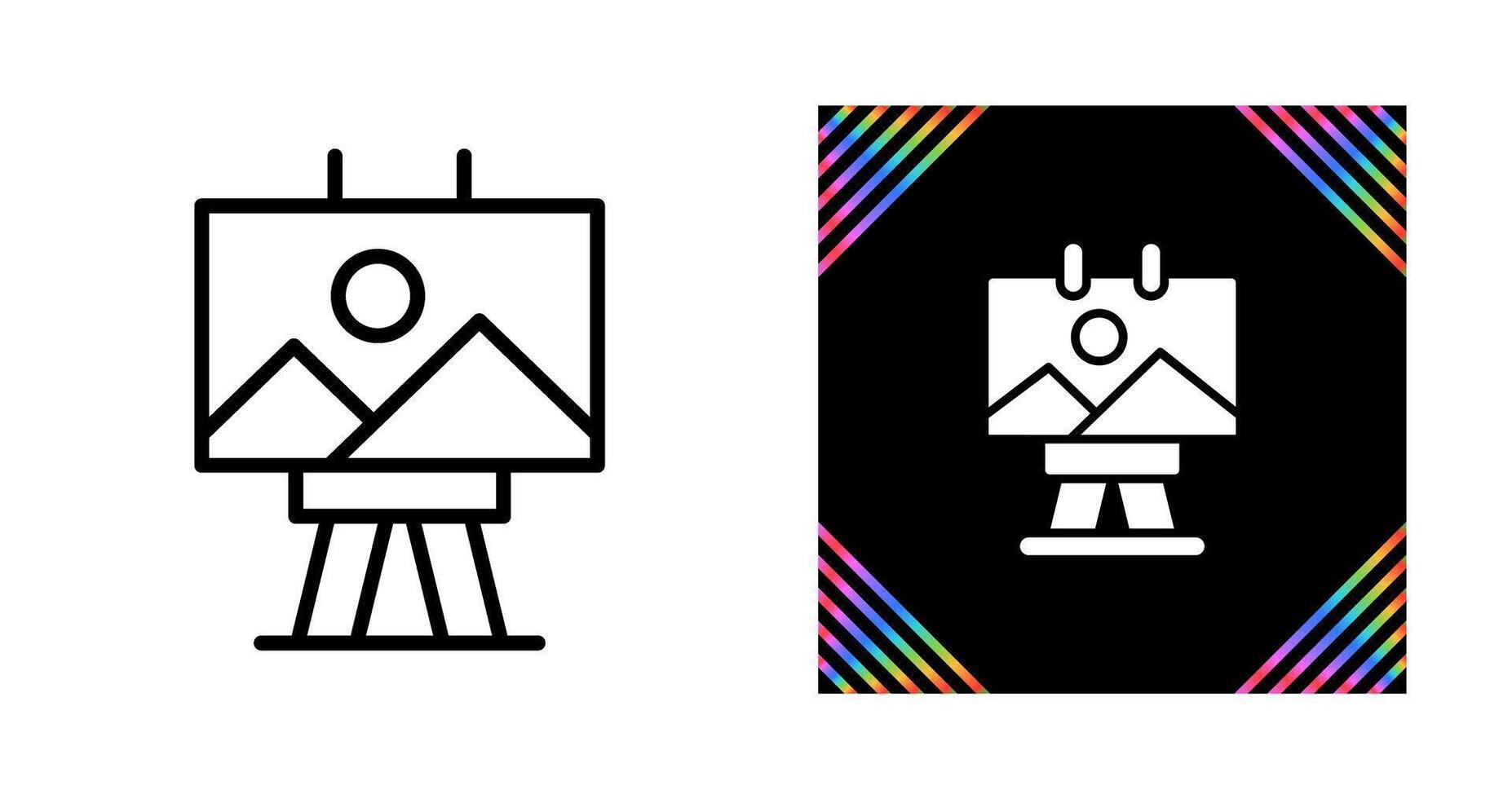 Canvas Vector Icon