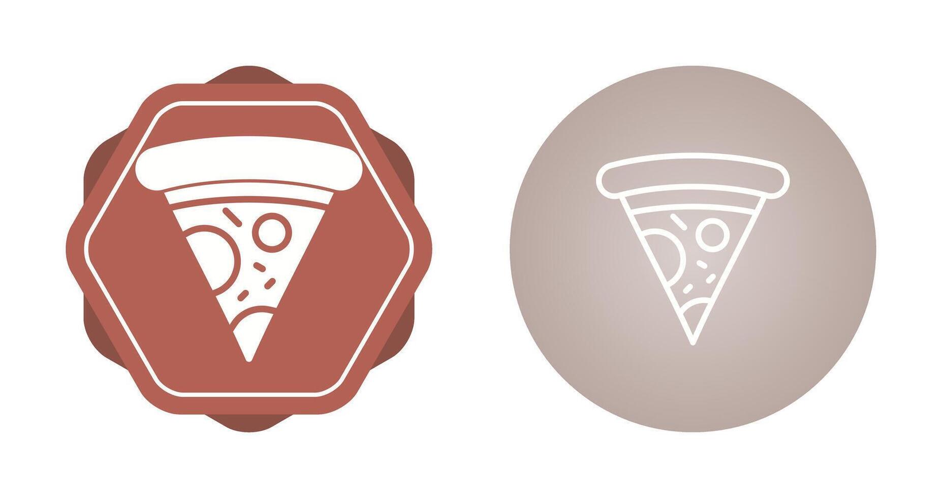 icono de vector de pizza