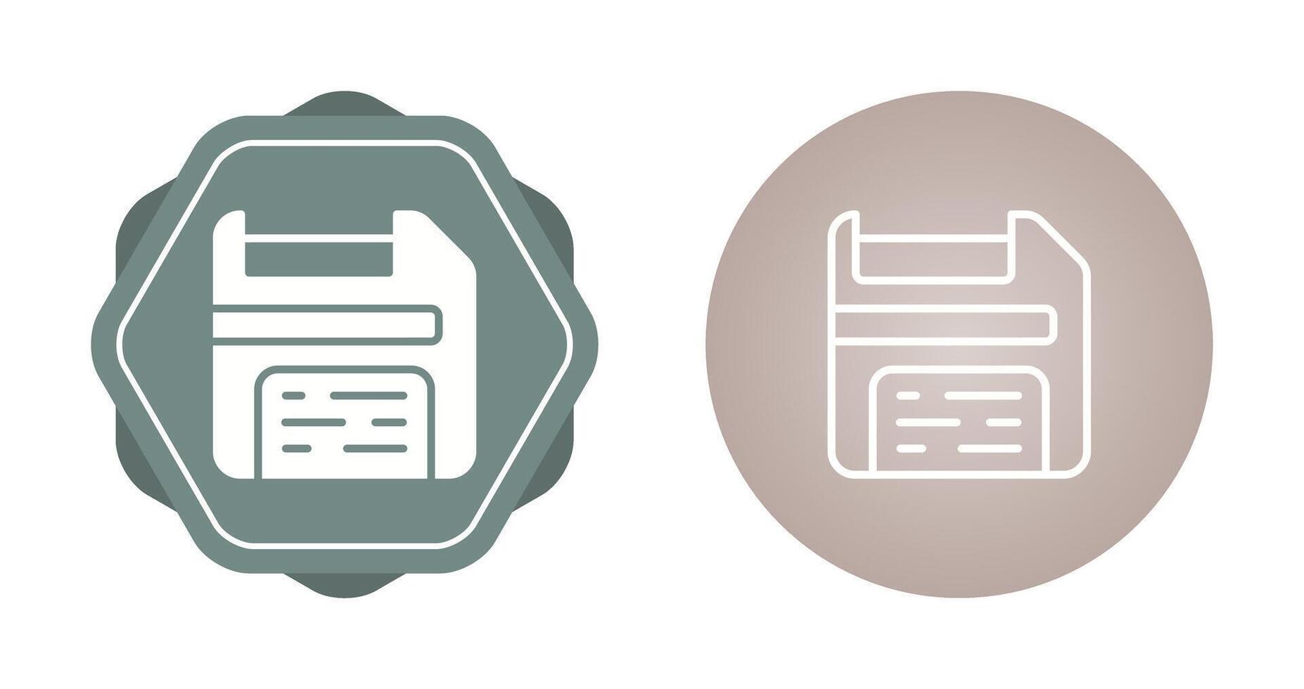 Floppy Disk Vector Icon