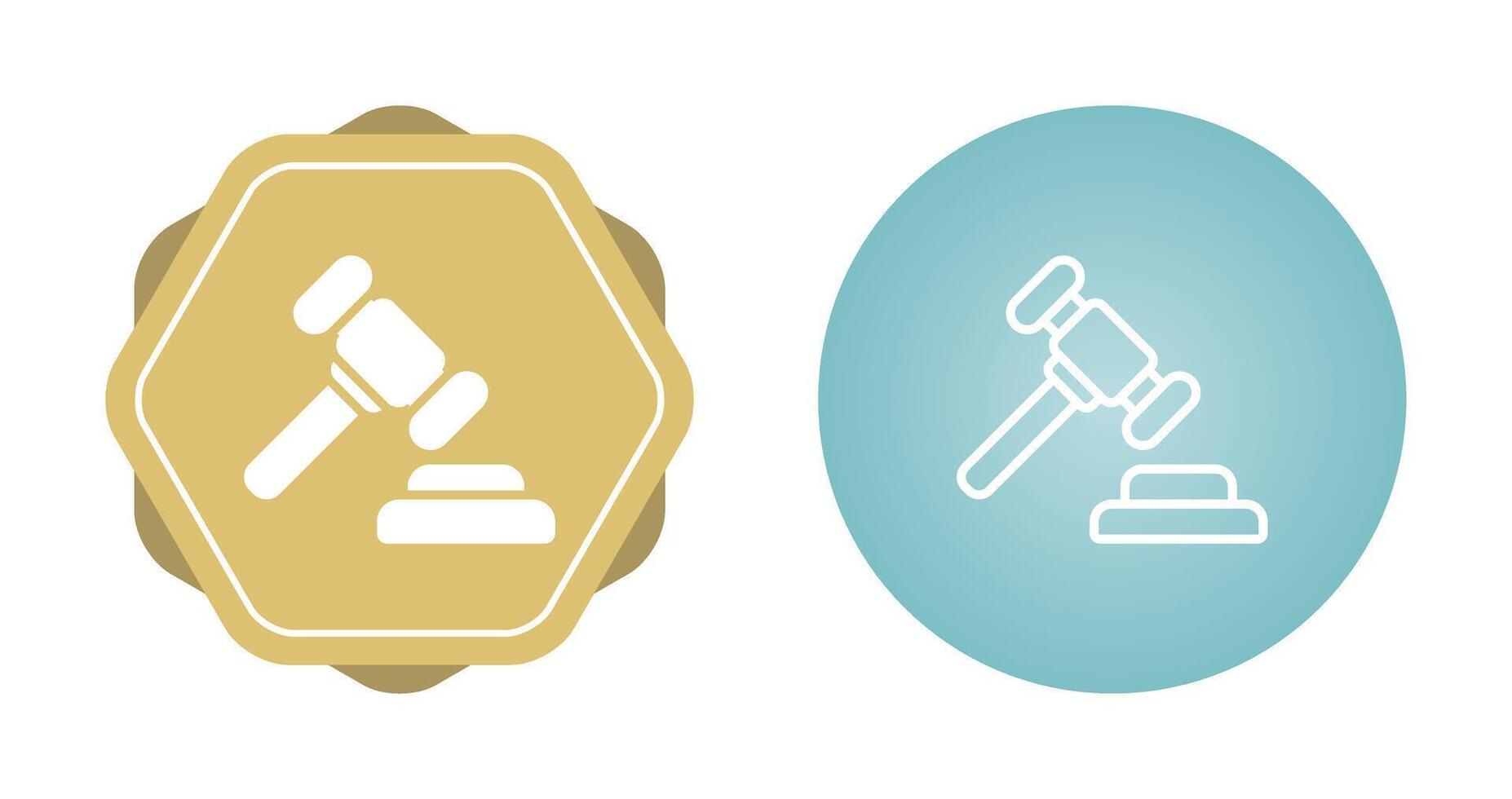 Gavel Vector Icon