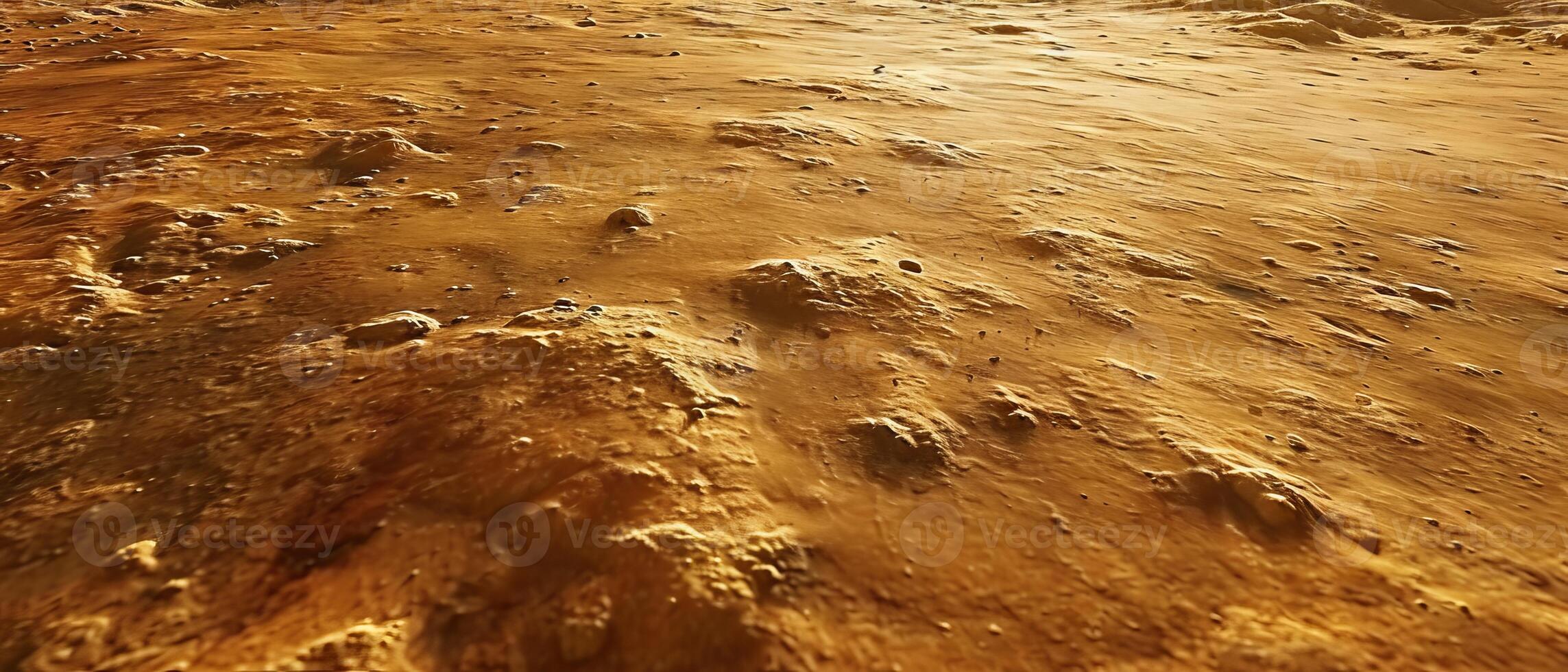 AI generated Dirt Field With Rocks and Earth photo