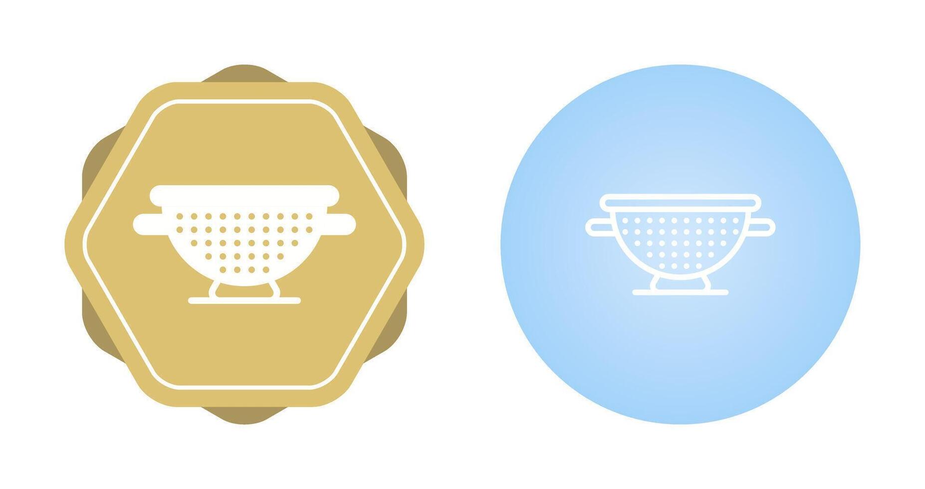 Colander Vector Icon