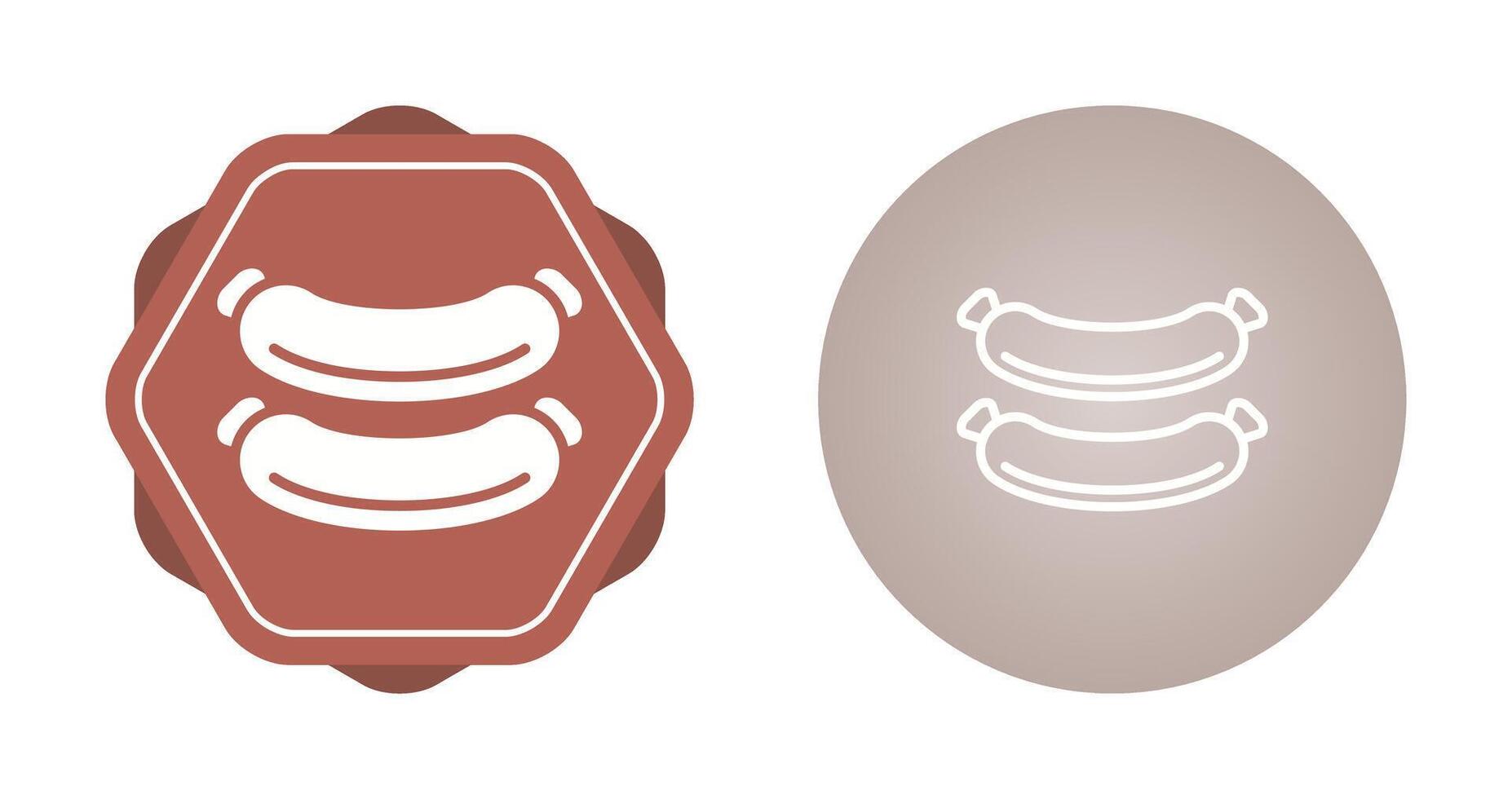 Sausage Vector Icon