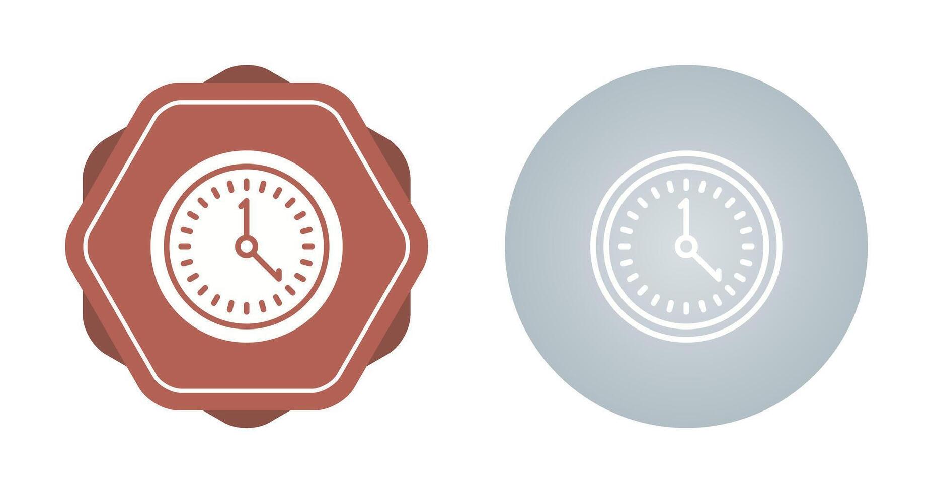 Clock Vector Icon