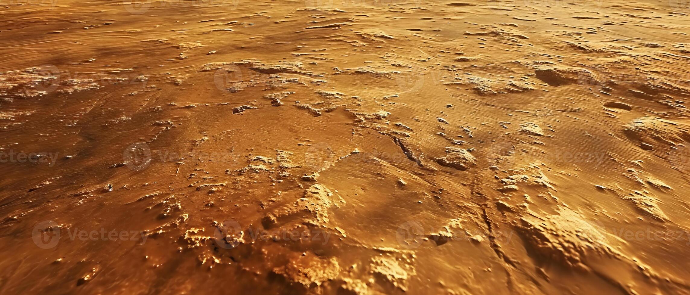 AI generated Dirt Field With Rocks and Earth photo