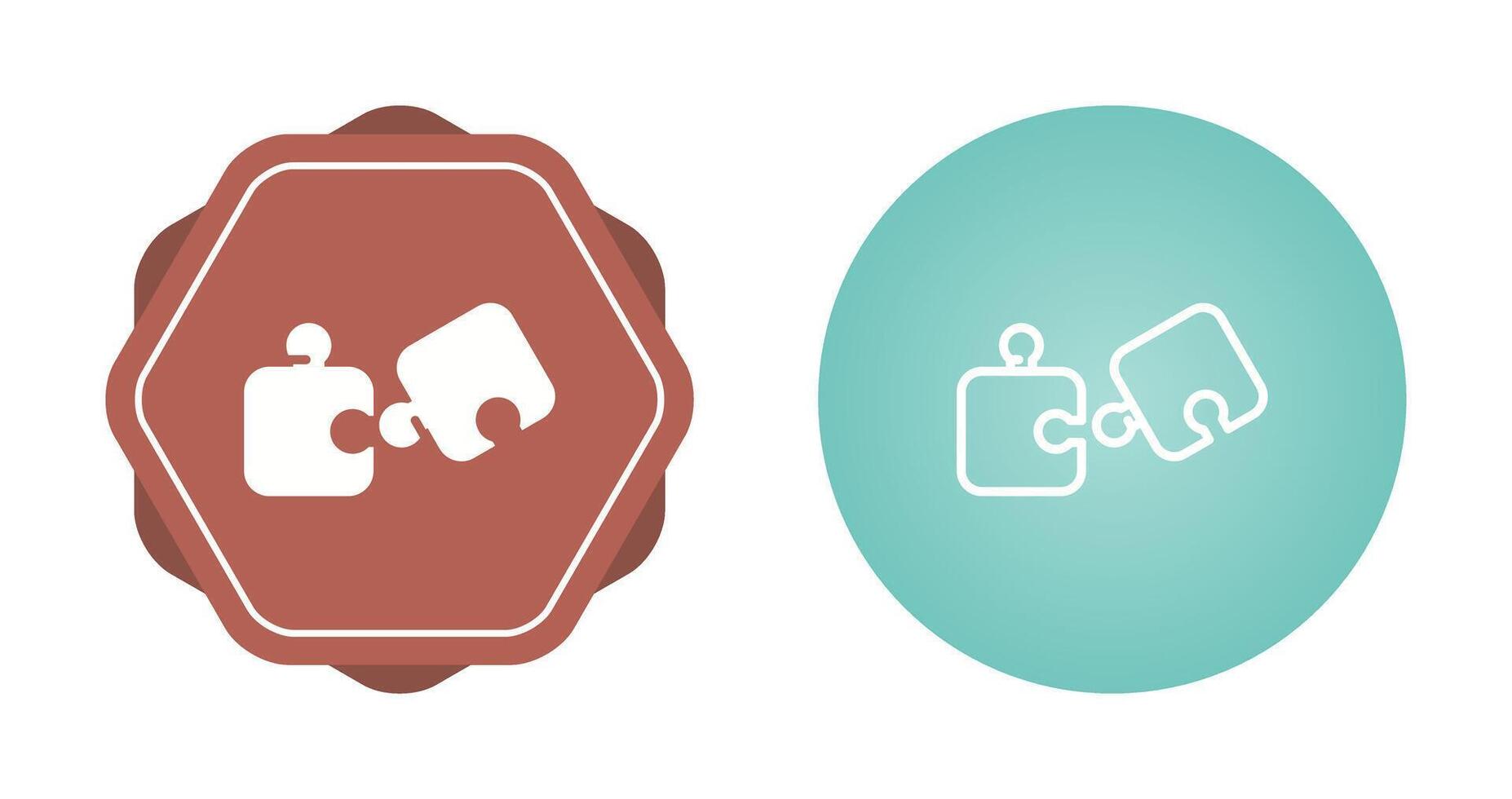 Jigsaw puzzle Vector Icon