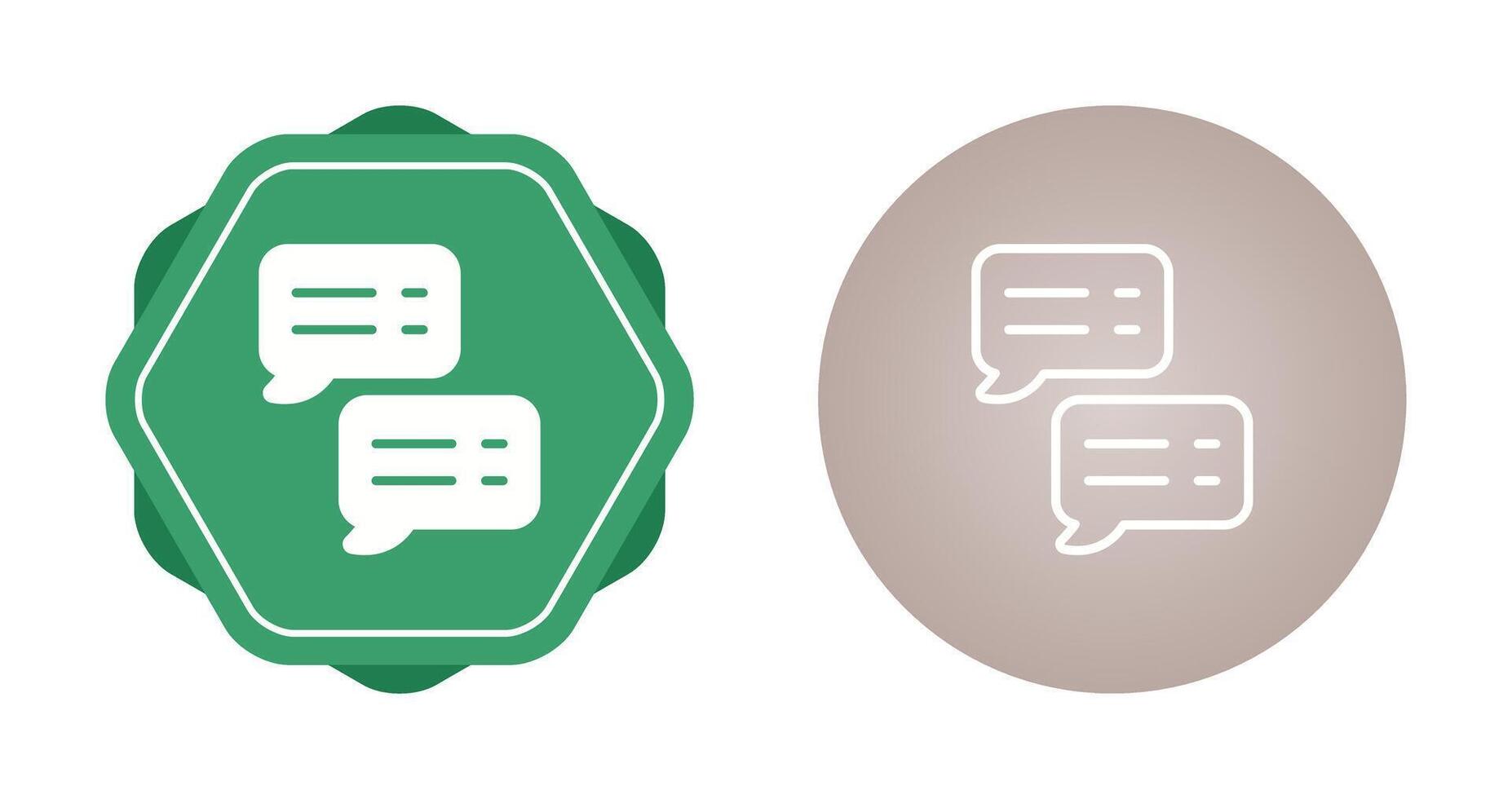 Chat Bubble Vector Icon