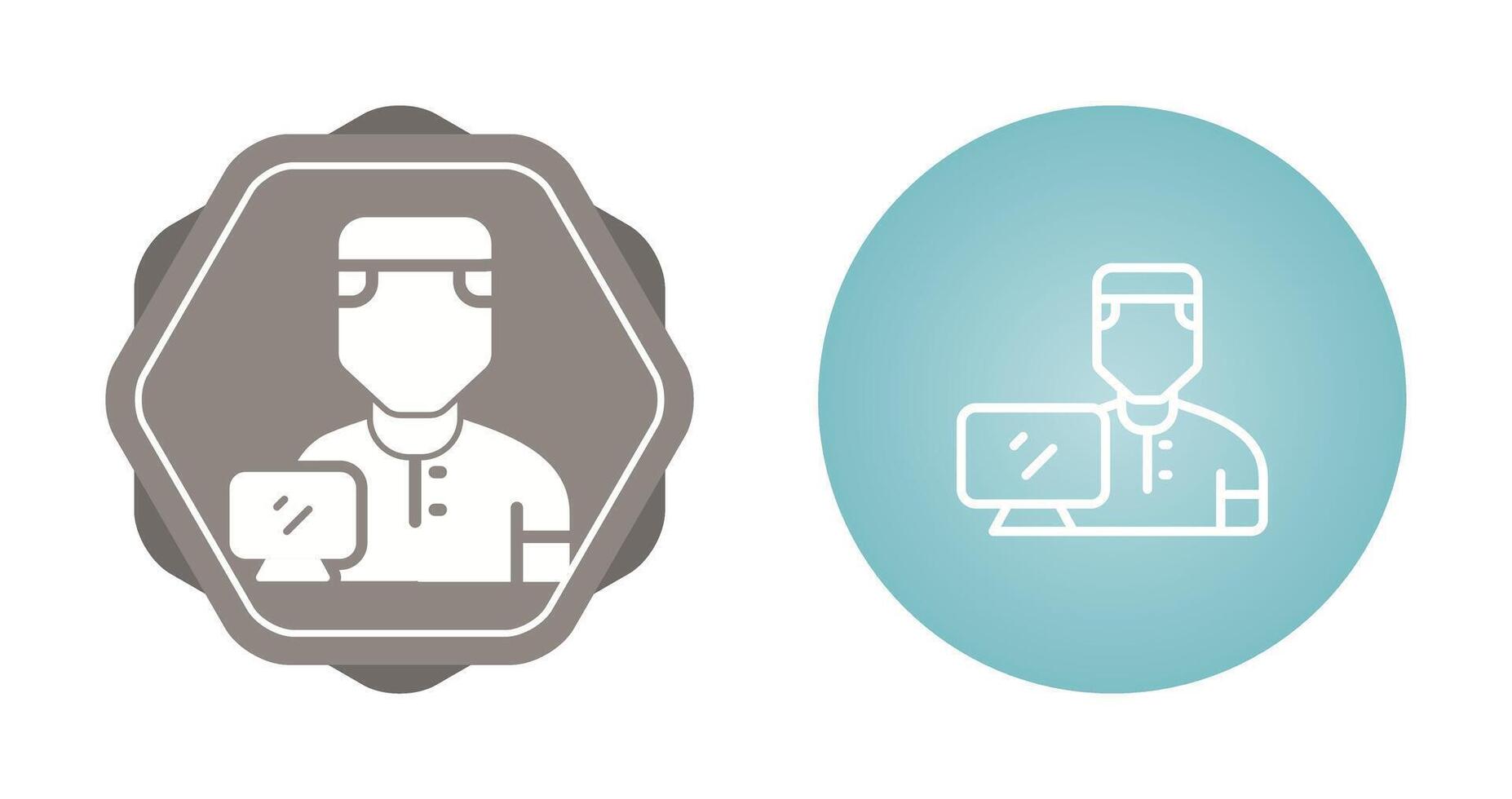 Working Man Vector Icon