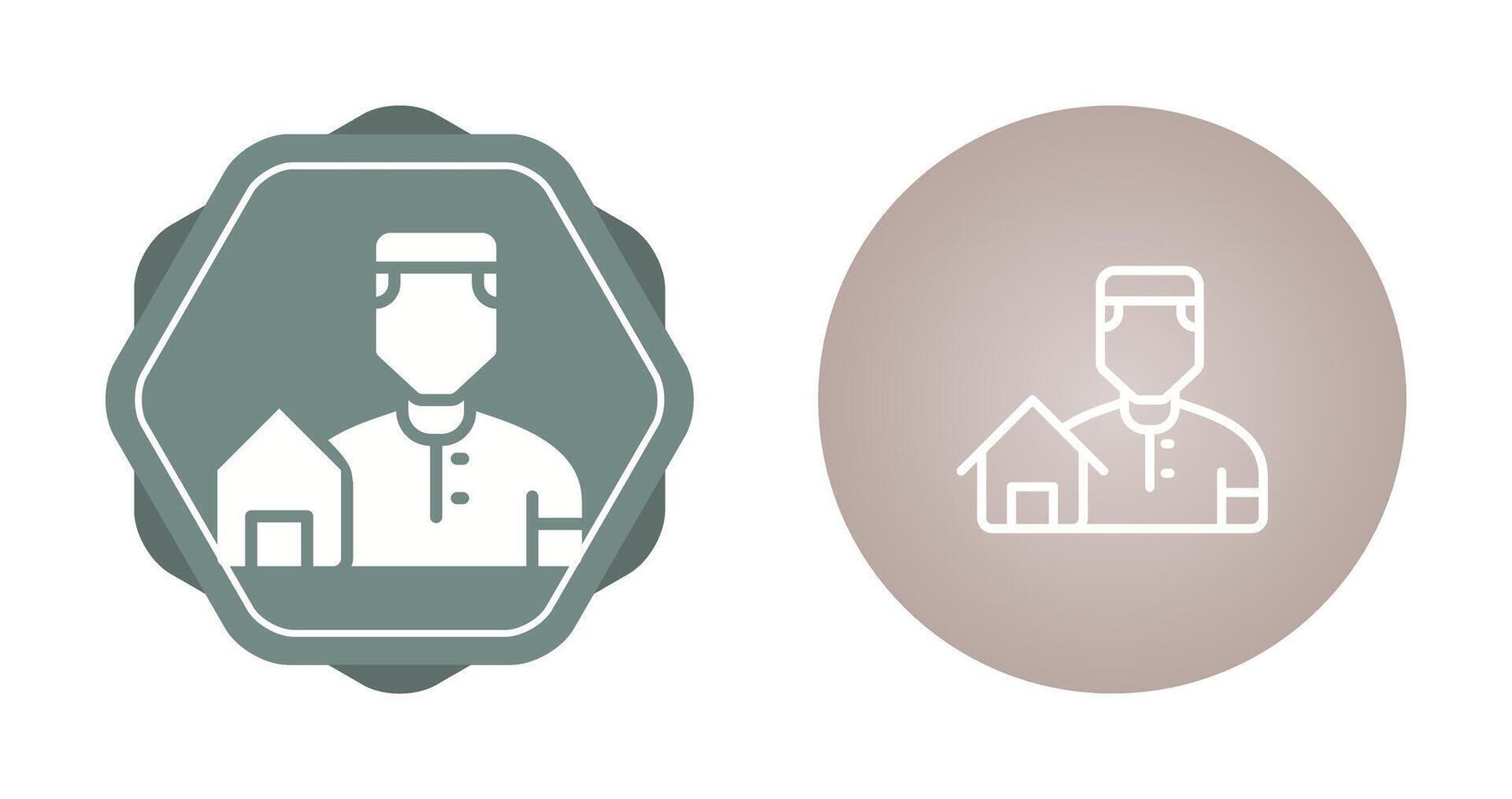 House Owner Vector Icon