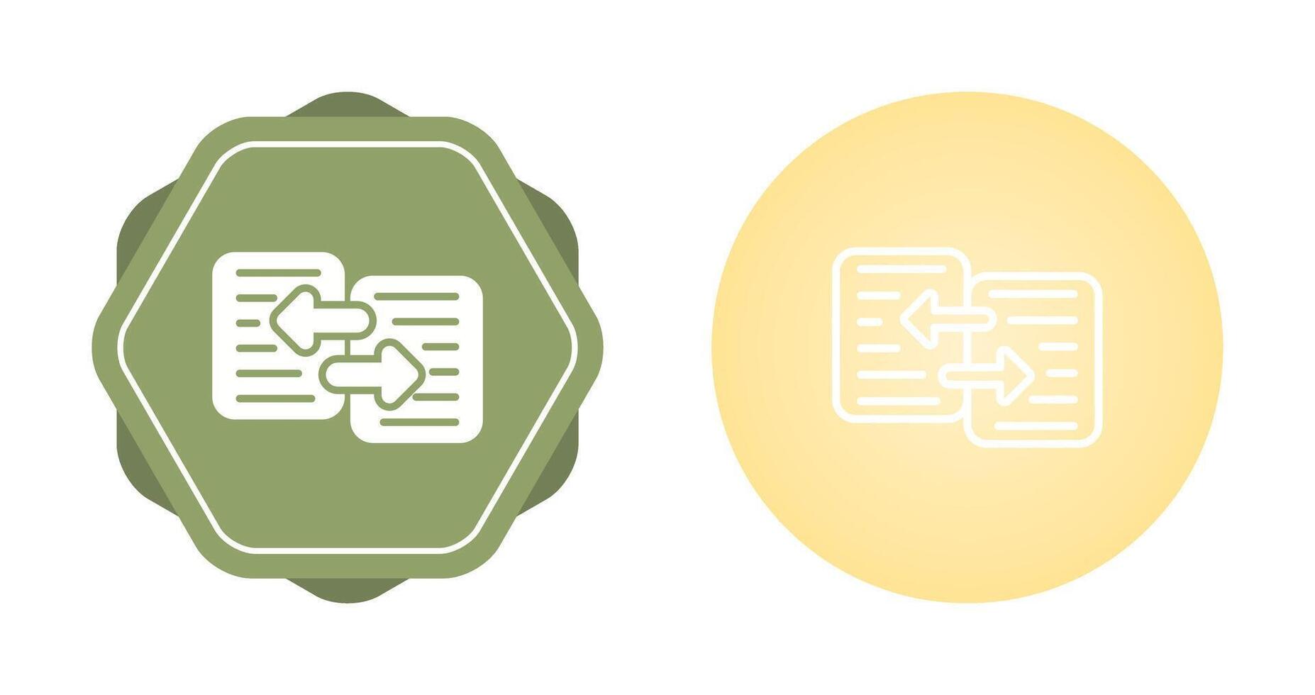 Data Transfer Vector Icon